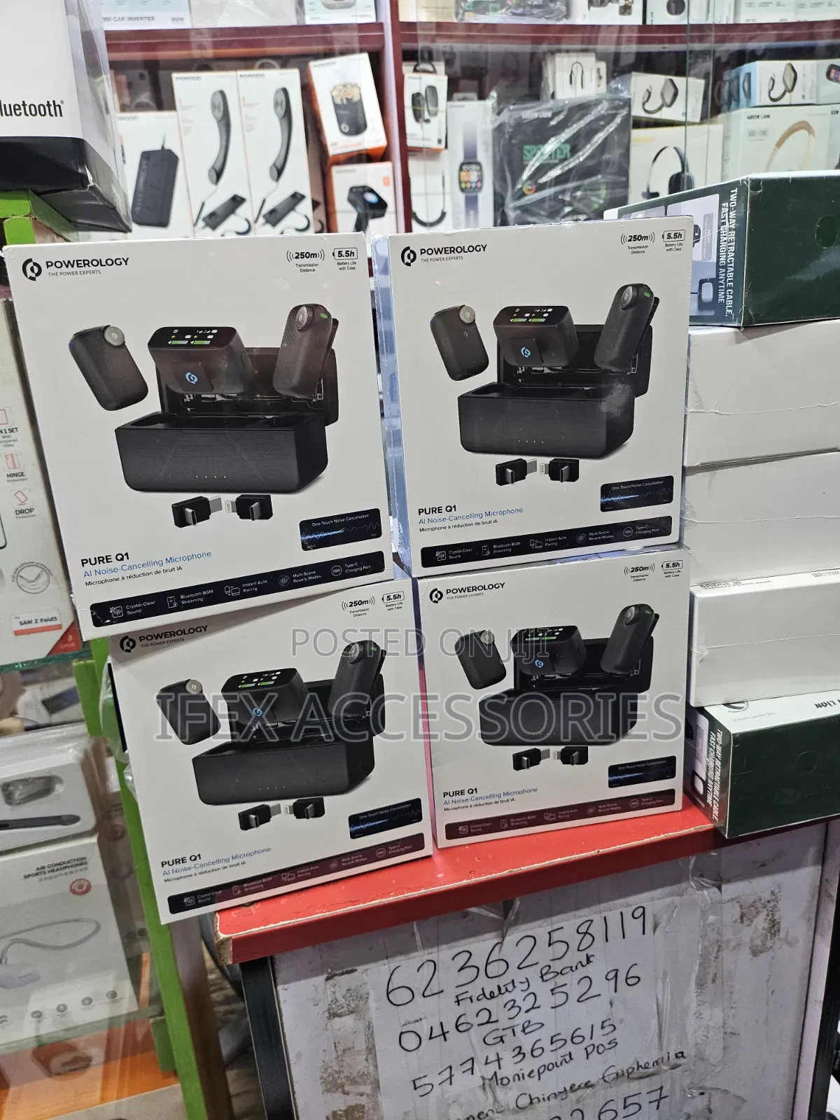 Powerlogy Pure Q1 Ai Noise Cancelling Microphone