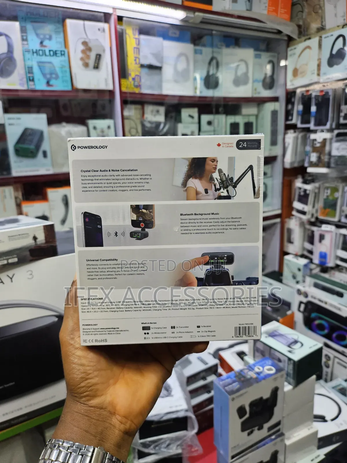 Powerlogy Pure Q1 Ai Noise Cancelling Microphone