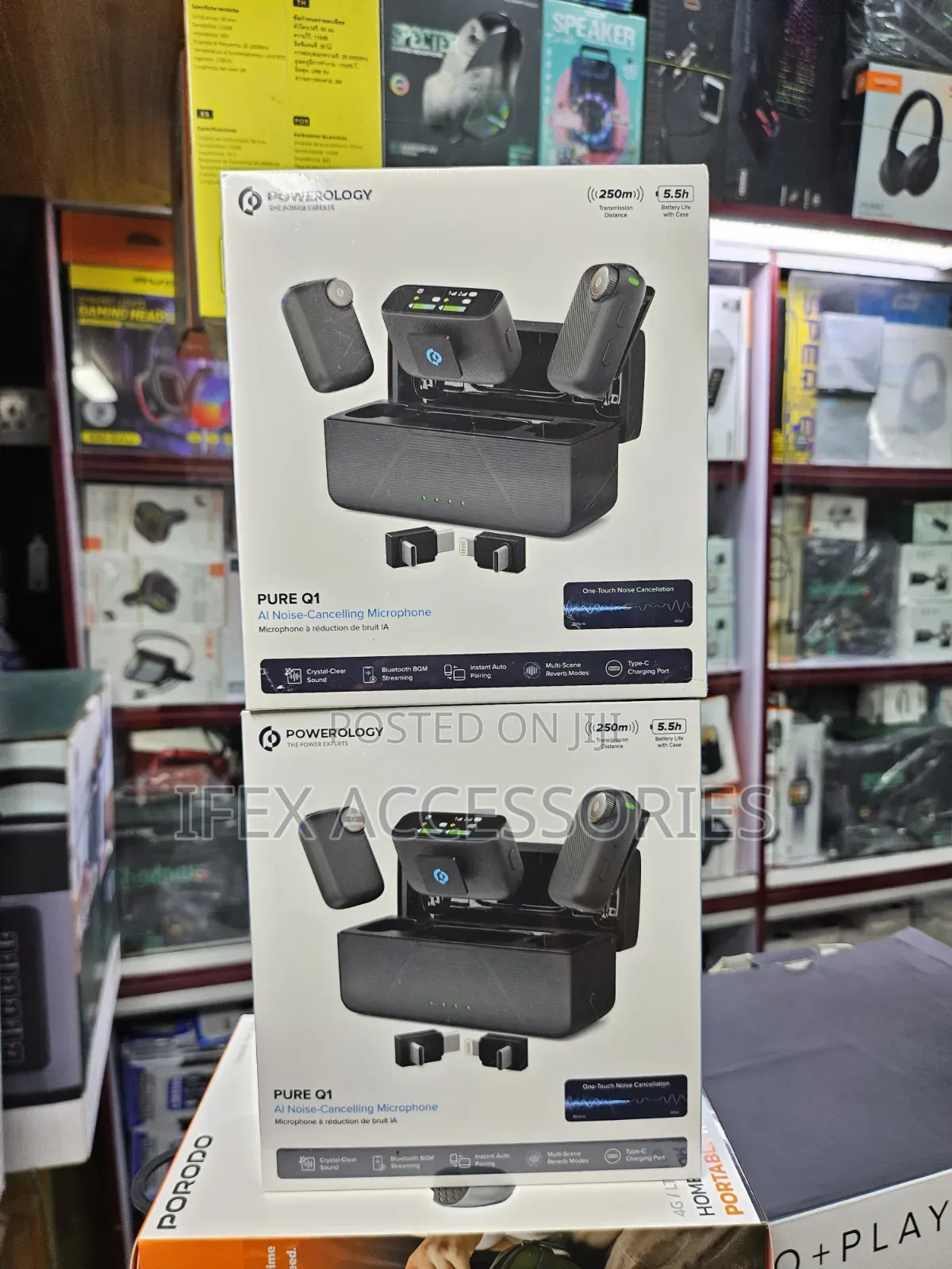 Powerlogy Pure Q1 Ai Noise Cancelling Microphone