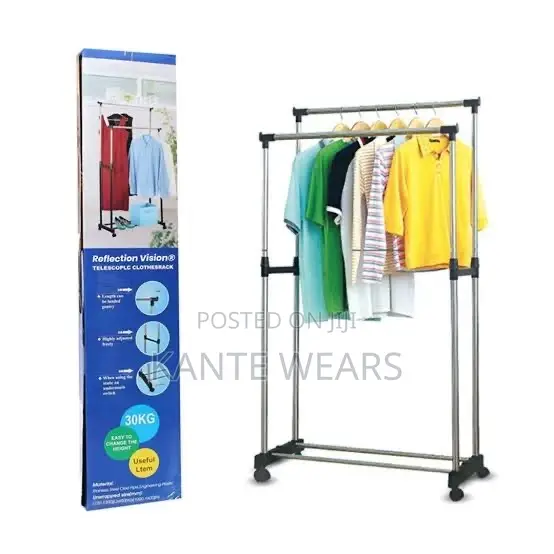 30kg Double-pole Telescopic Clothe Rack