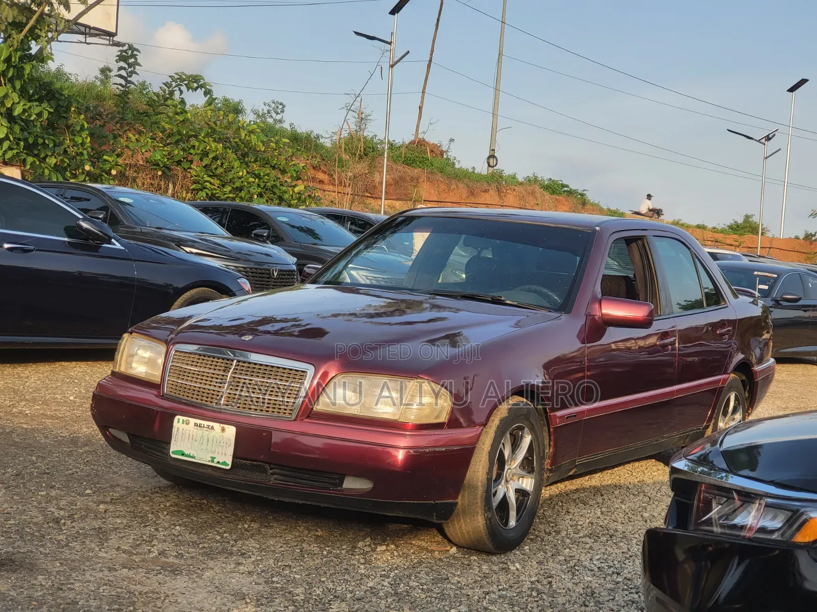 Mercedes-Benz C180 2006 Red