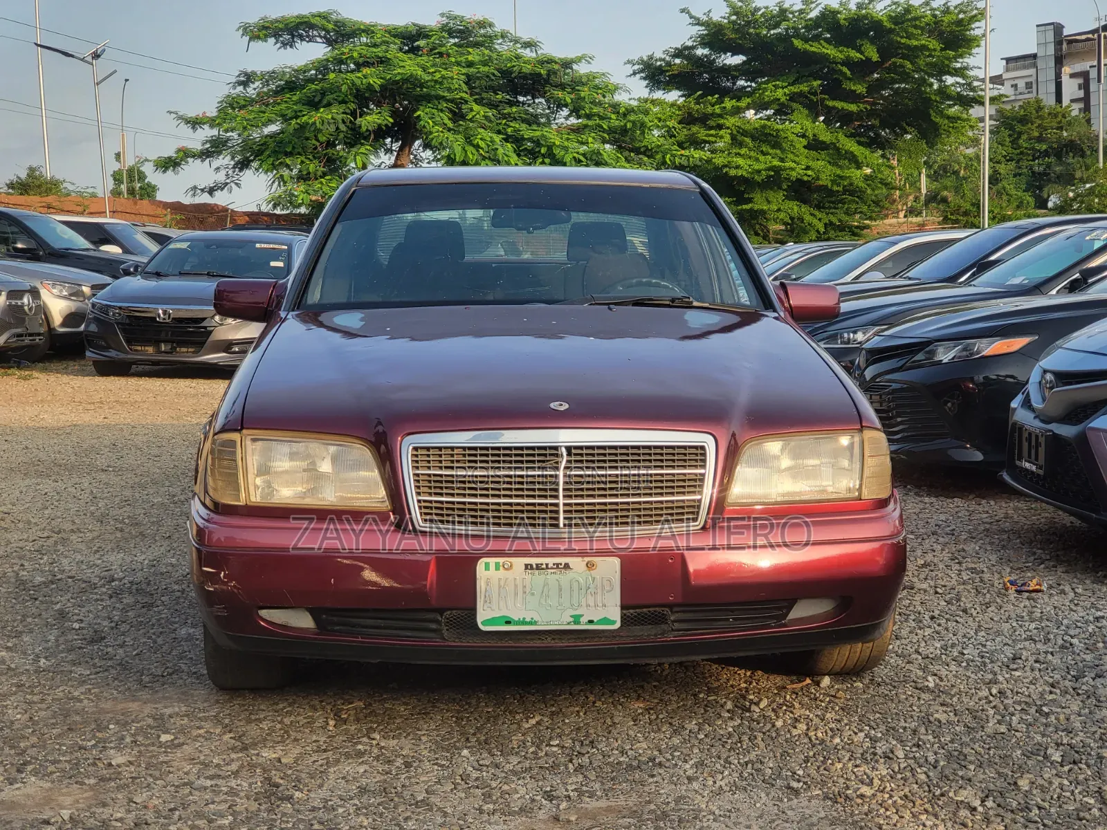 Mercedes-Benz C180 2006 Red