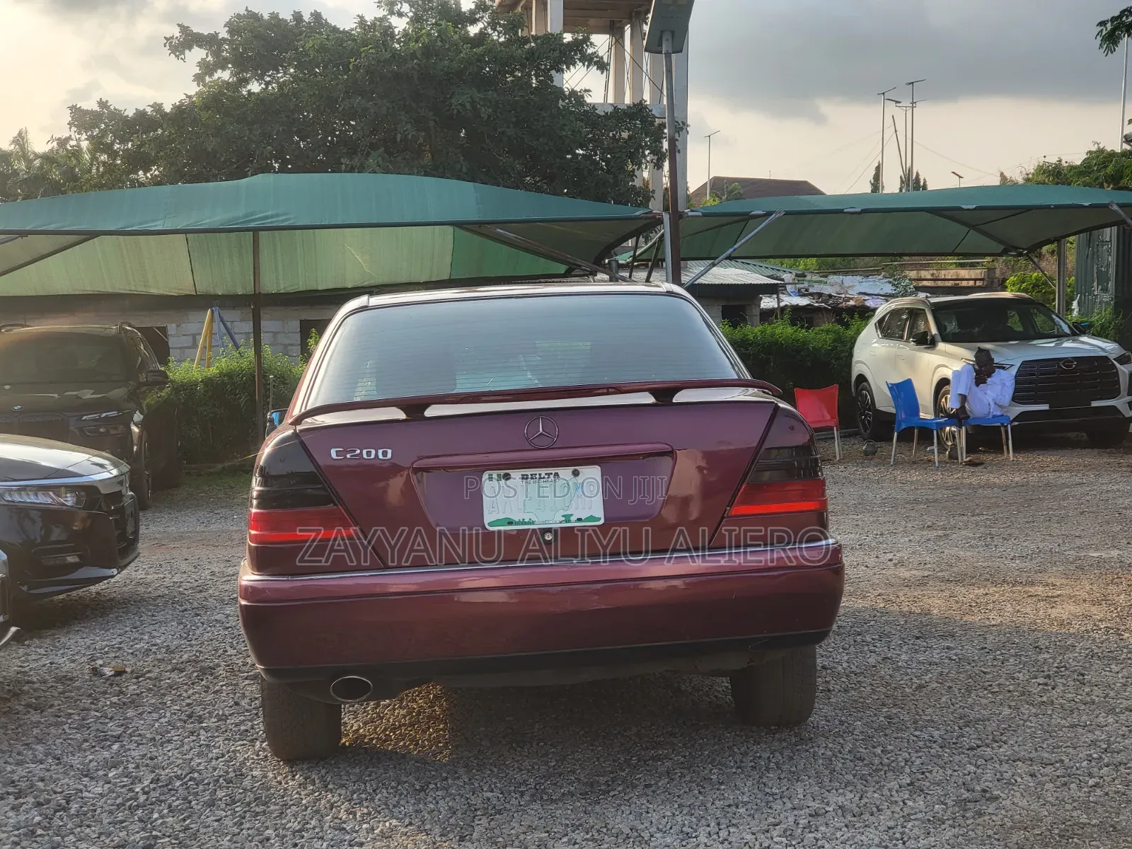 Mercedes-Benz C180 2006 Red