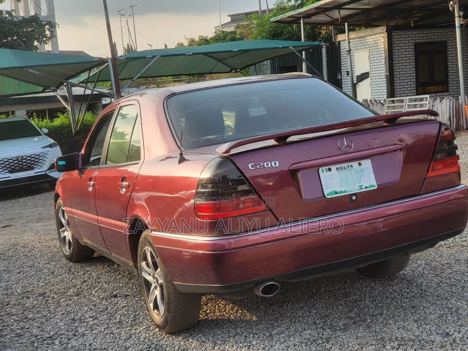 Mercedes-Benz C180 2006 Red