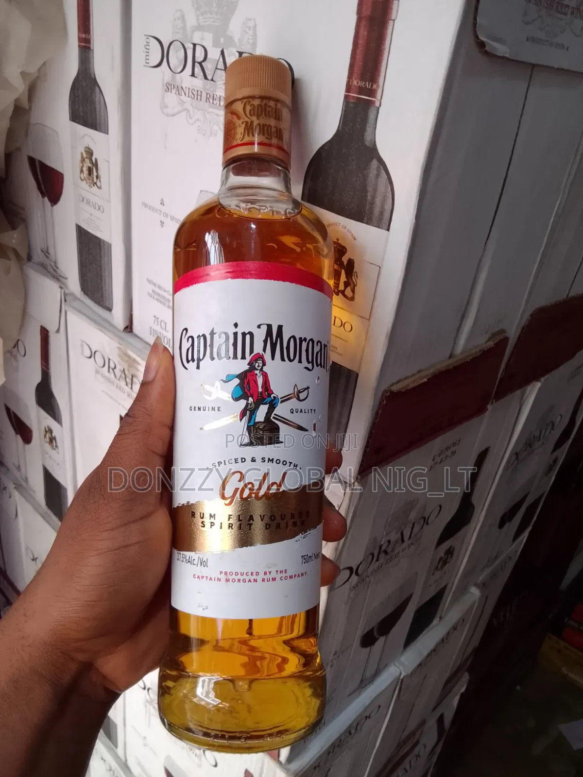 Captain Morgan Gold Rum Per Bottle