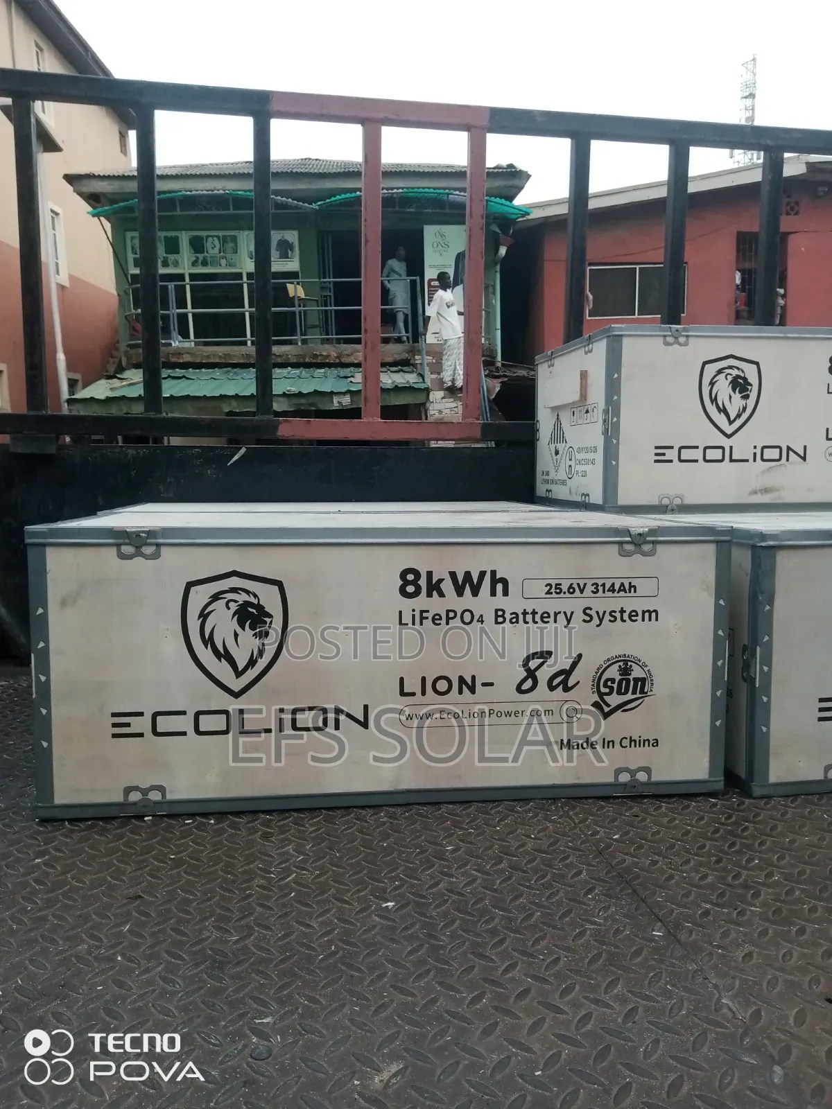 8kwh 24v Ecolion Lithium Battery