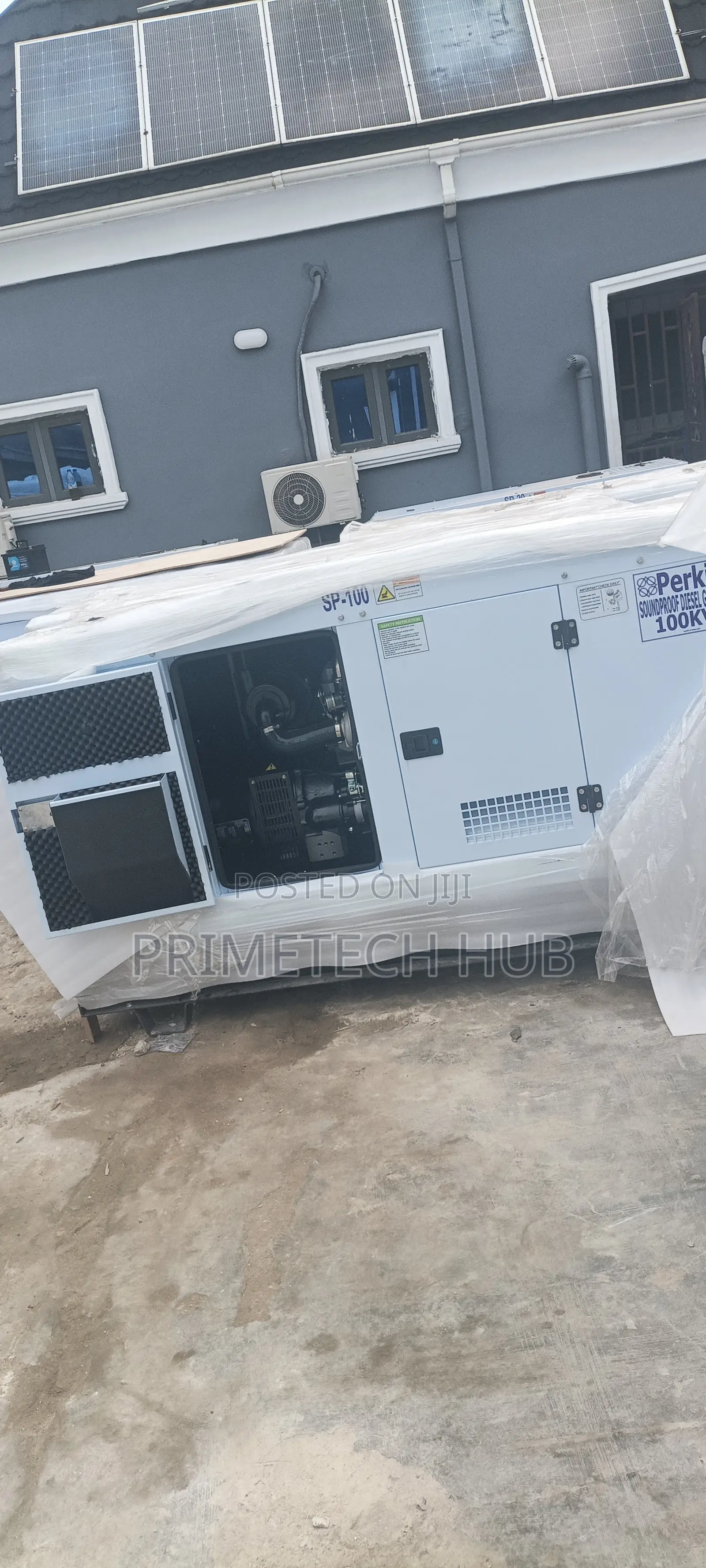 100kva Perkins Soundproof Diesel Generator –3 Phase, 2 Years Warranty