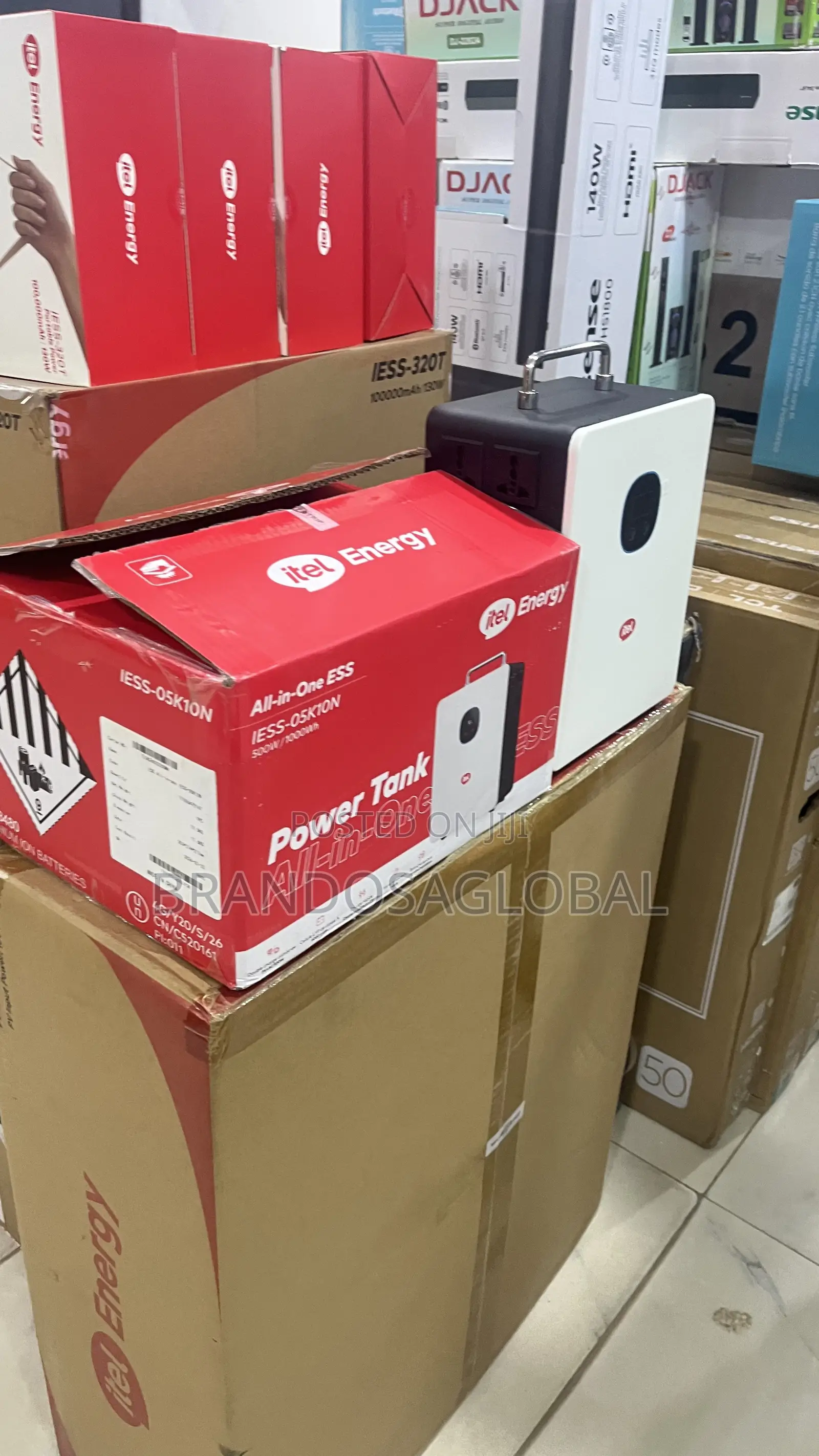 Itel Energy Power Tank Iess-O5k10n – Premium Lithium Energy Appliance