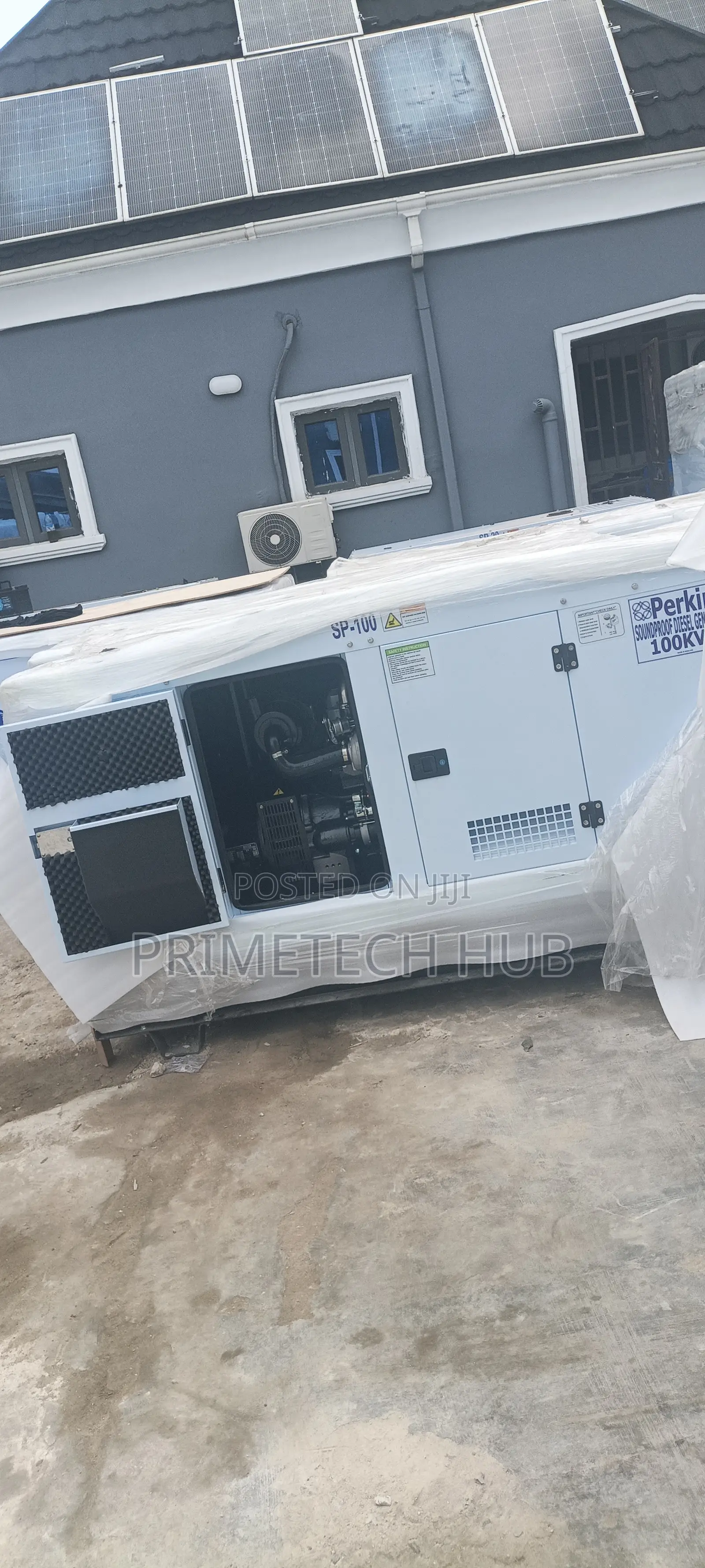 Brand New 100kva Perkins Generator for Sale – Silent Type