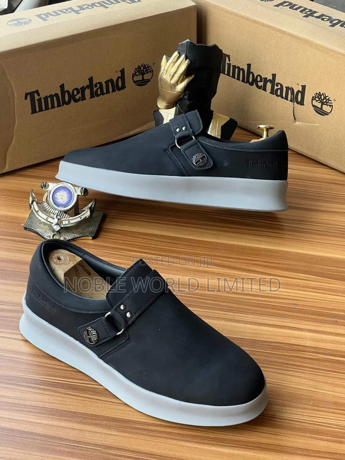 Black/Brown Timberland Loafers /Sandal Oso 64