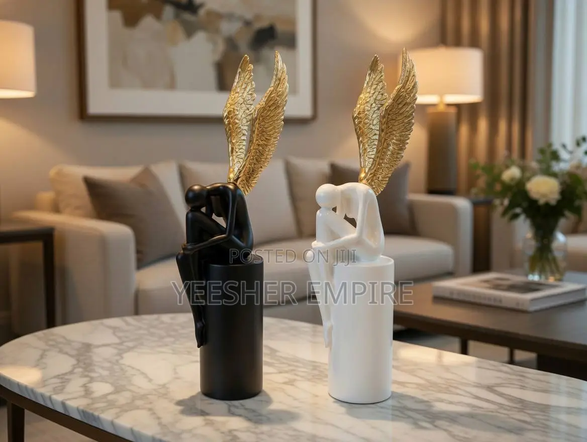 Golden Angel Decor Figurine