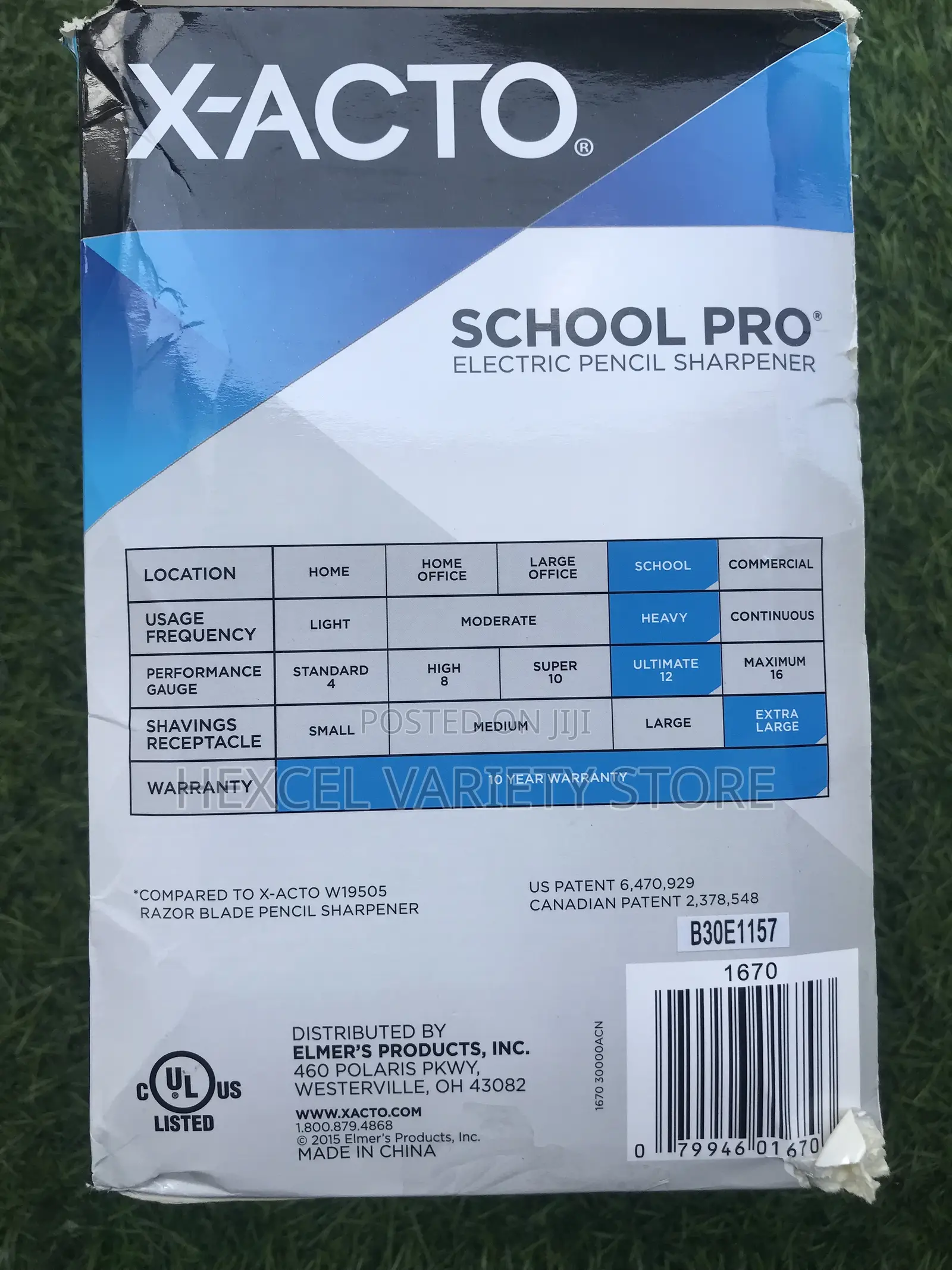 X-Acto Boston School Pro Electric Pencil Sharpener