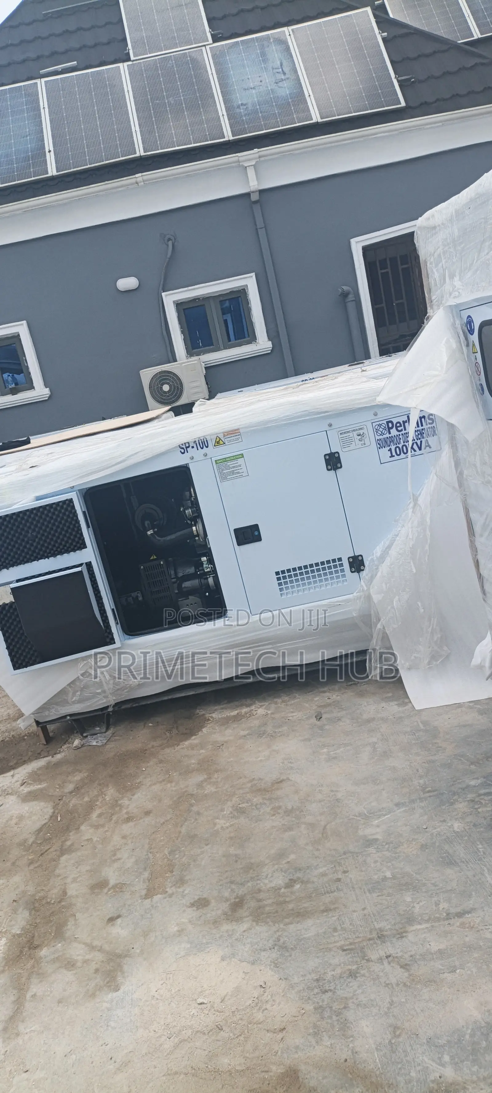 Heavy Duty 100kva Perkins Generator – 3 Phase Power