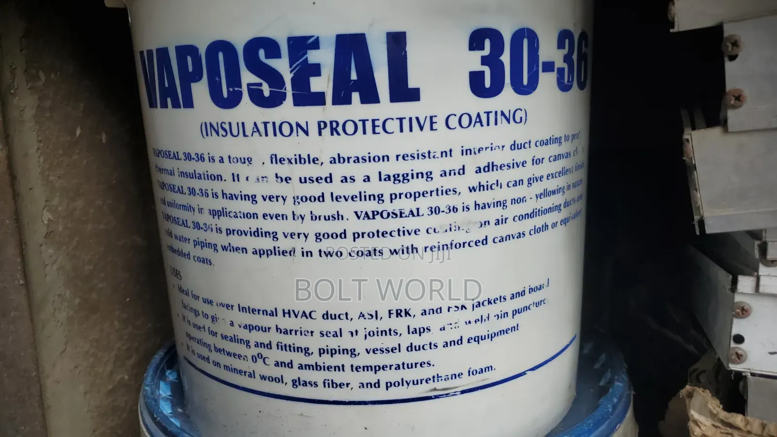 Vaposeal Foster Sealfas Coating 30-36 Insulation Protective Coating