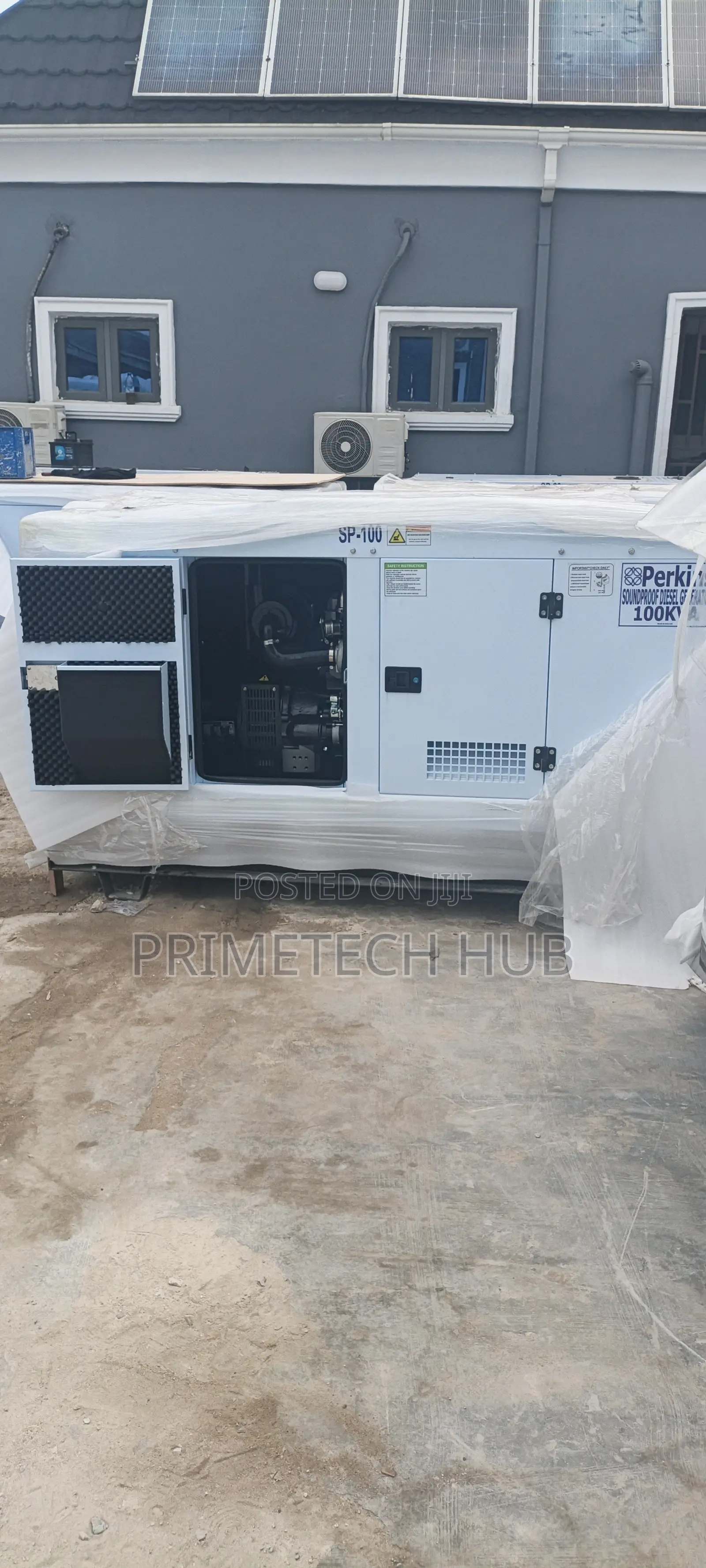 100kva Perkins Diesel Generator – Low Noise Operation