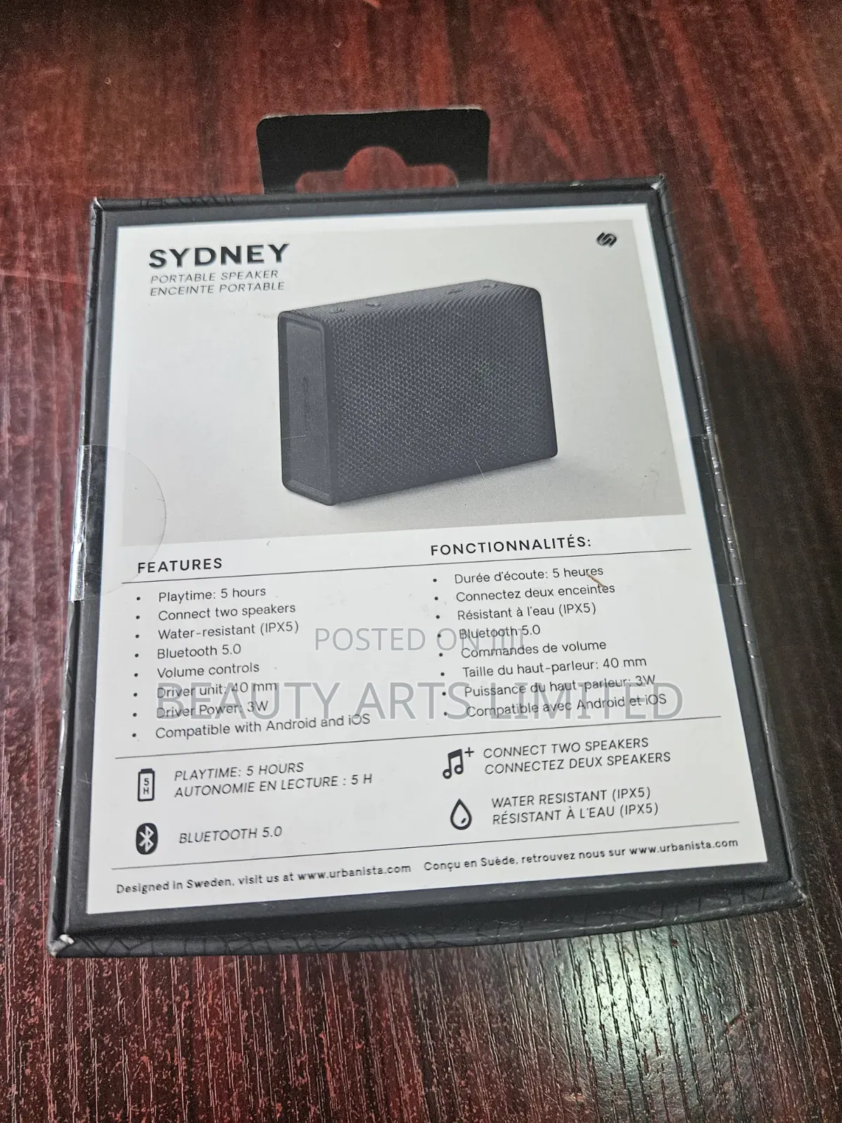 Sydney Portable Speaker