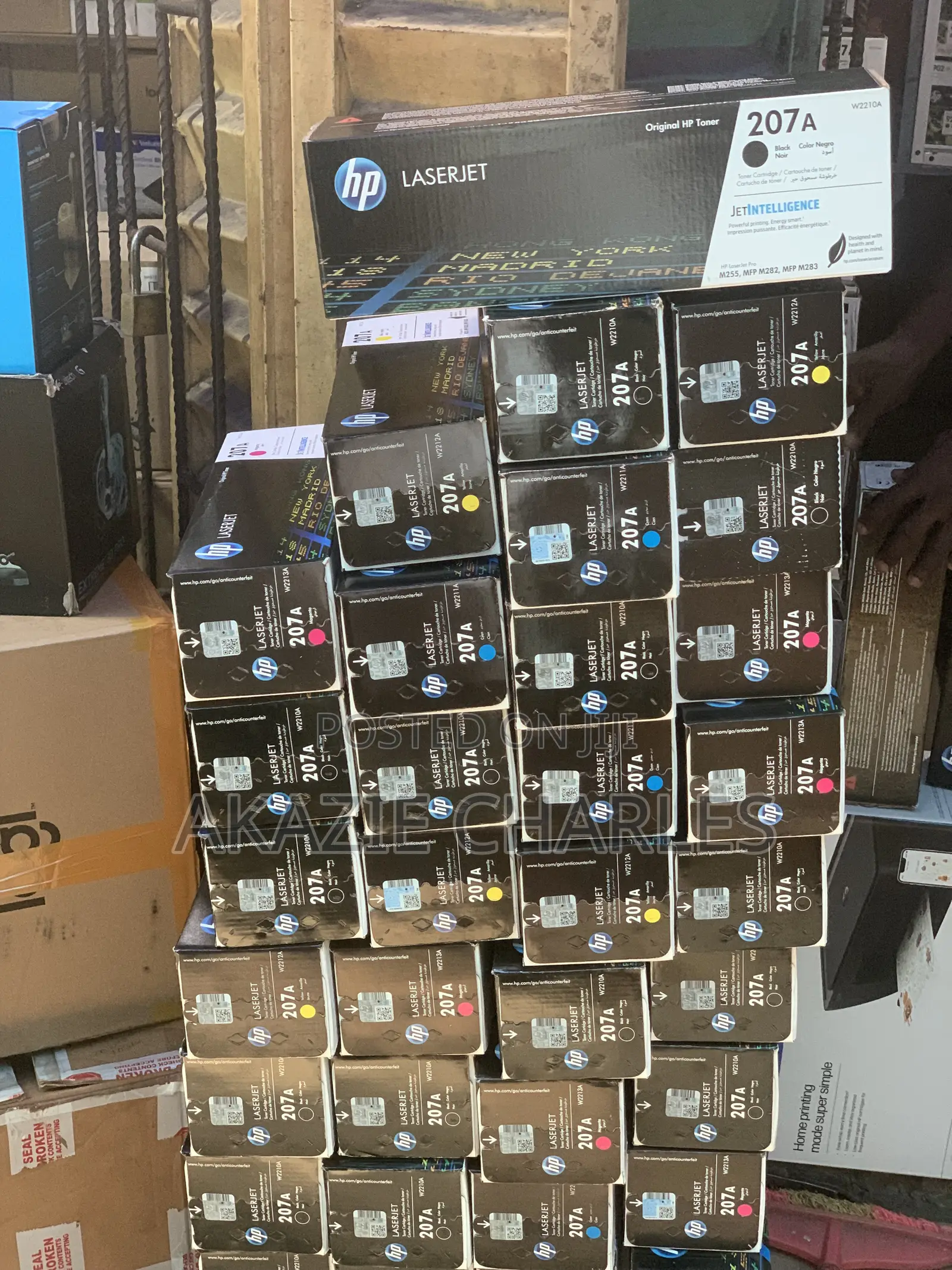 HP Toner Cartridge 207a BLK and Colors