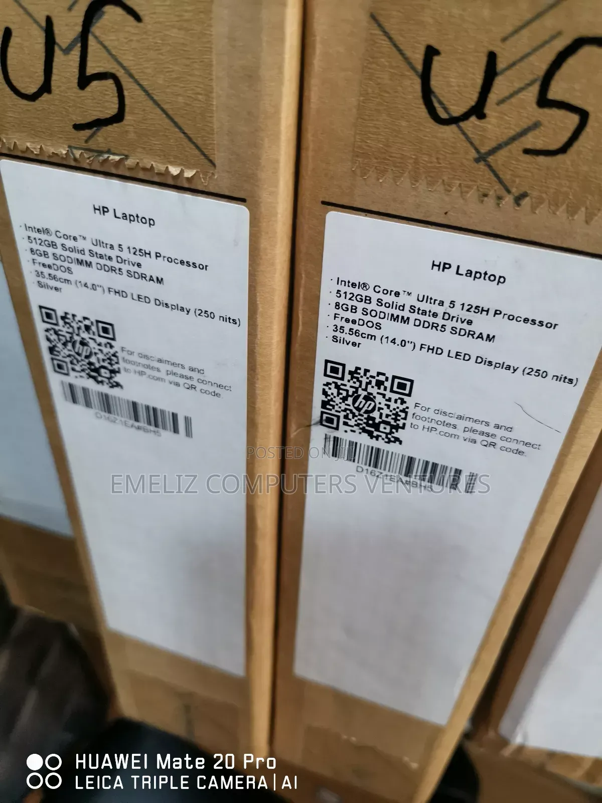 New Laptop HP 14-ep0063 8GB Intel Core Ultra 5 SSD 512GB