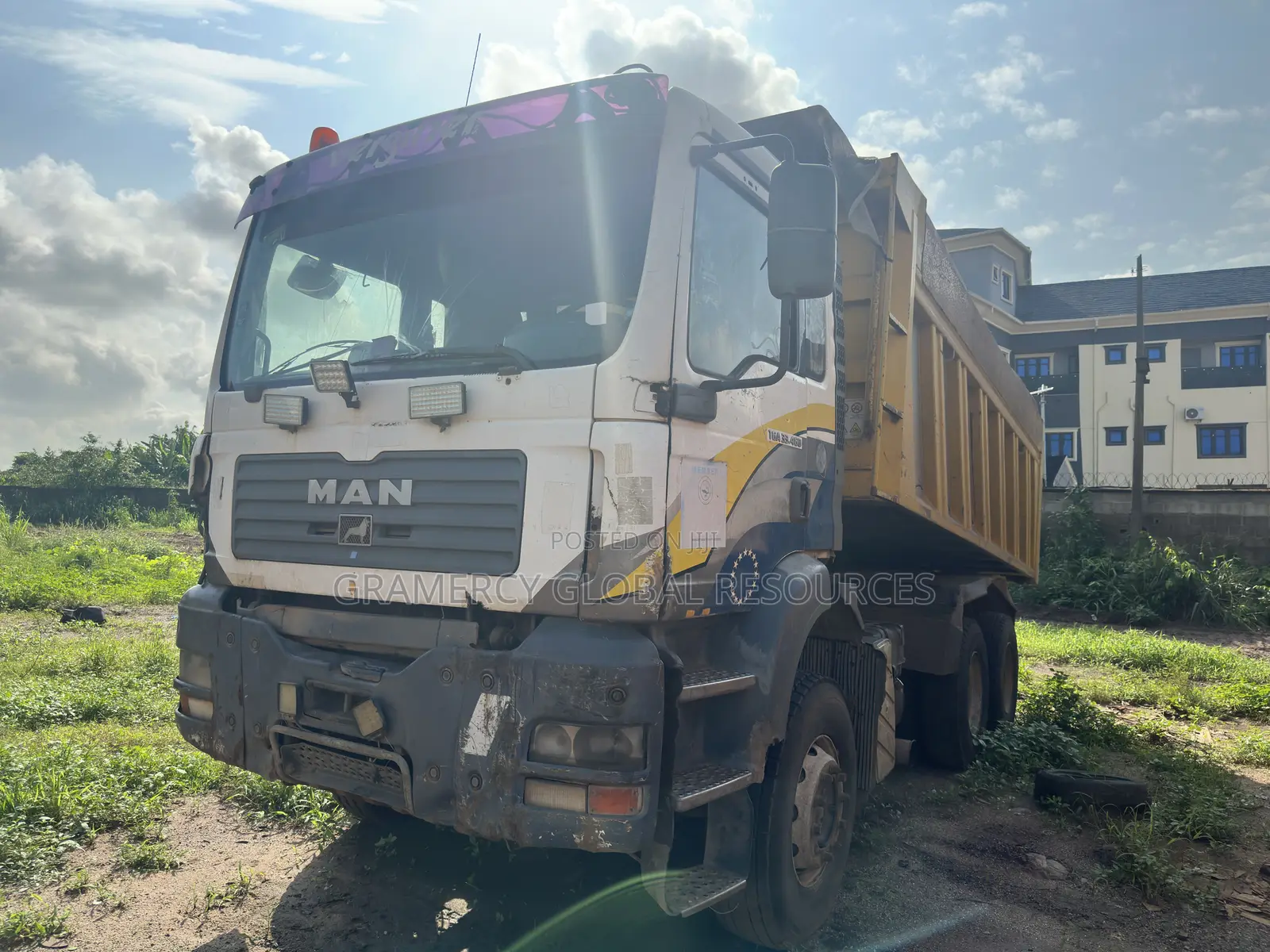 Company Used Man Tipper Truck for Sale