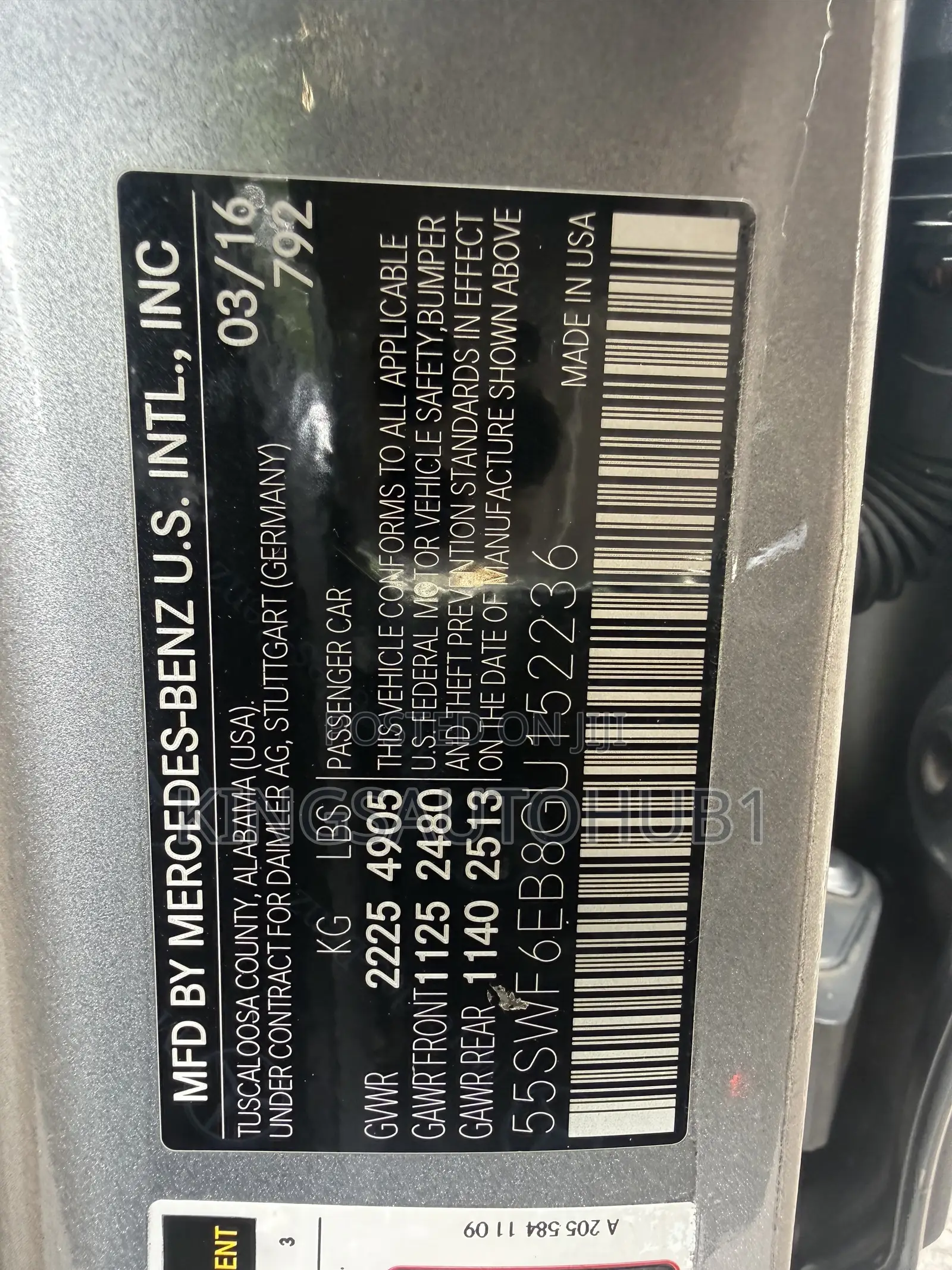 Mercedes-Benz C450 2016 Gray