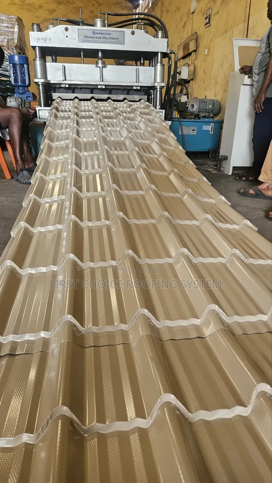 Steptiles Design Aluminium Roofing Sheets 0.55amm All Colour Avalable
