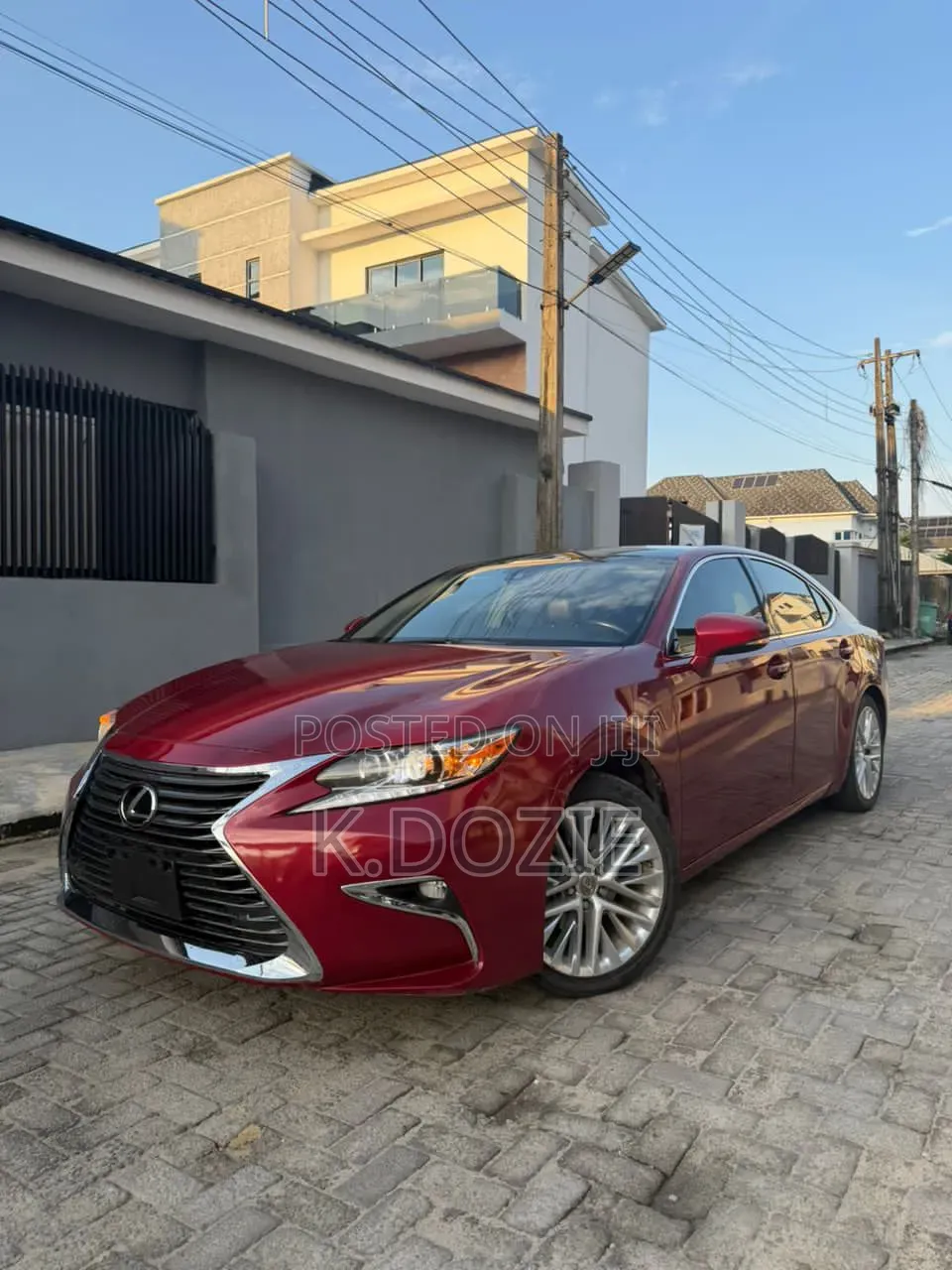 Lexus ES 350 FWD 2018 Red