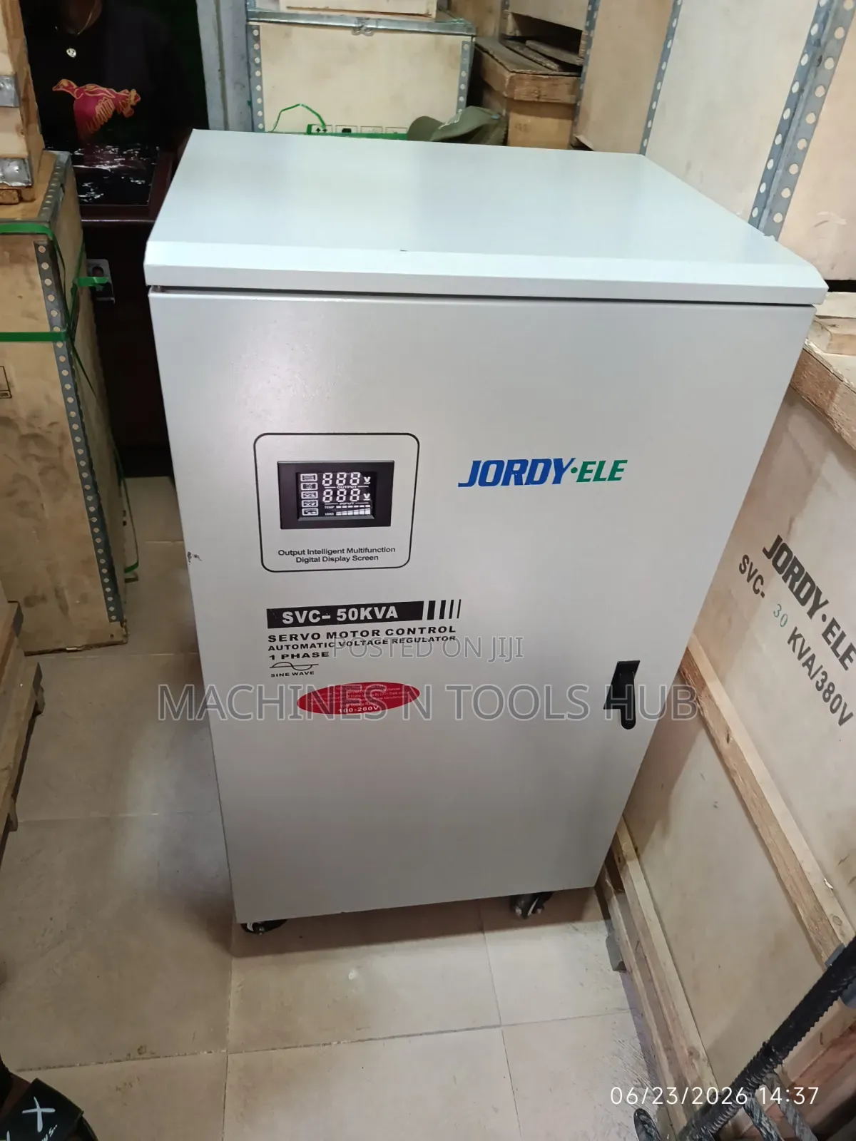 50kva Jordy Ele Servo Motor Control Automatic Voltage Regulator