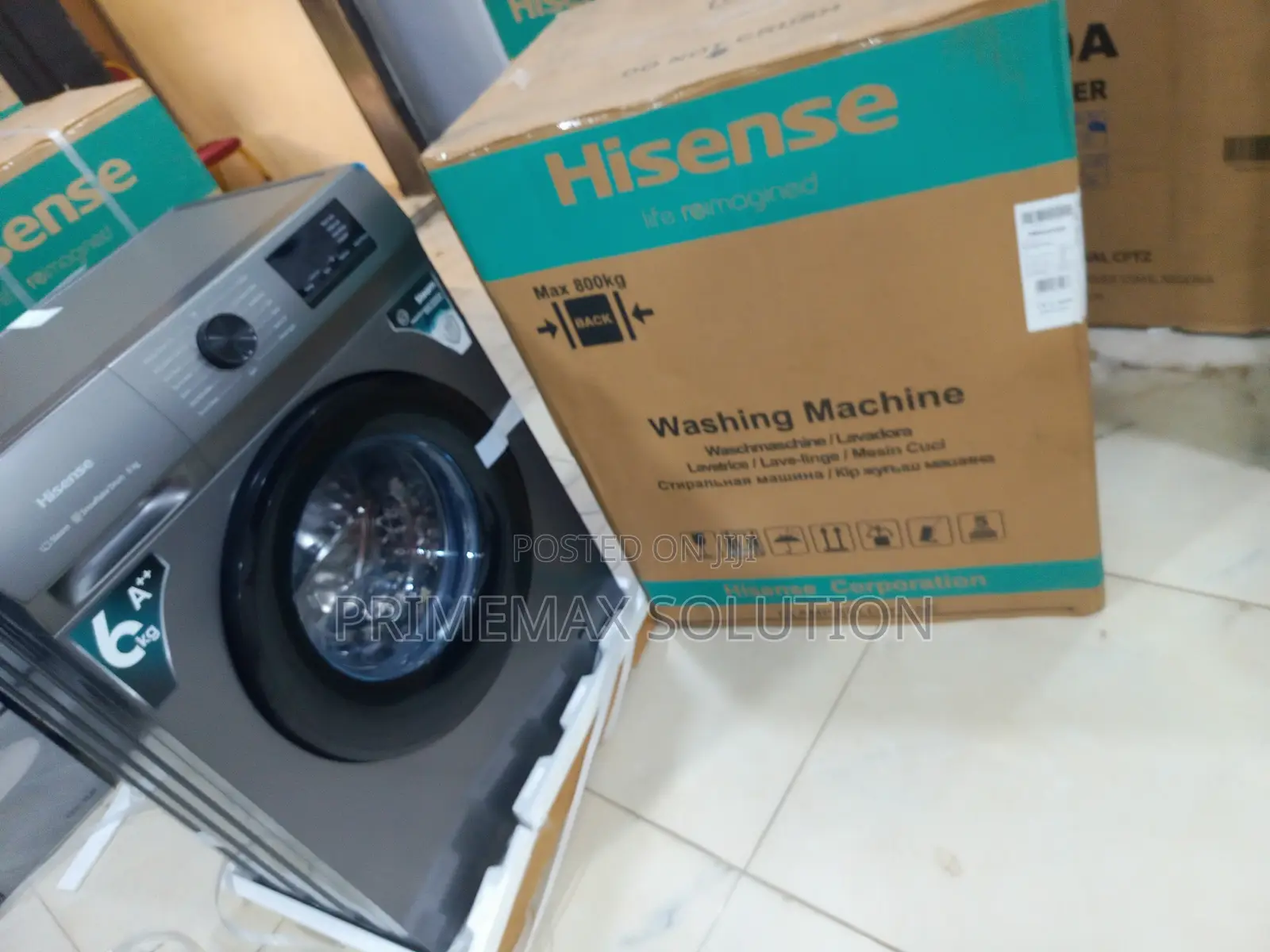 Hisense 6kg: Energy-Efficient Front Load Magic