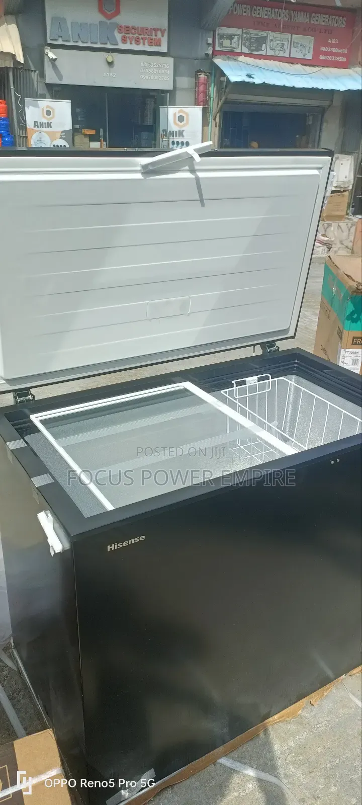 Original Hisense 300litrs Cheat Freezer Smart Cool