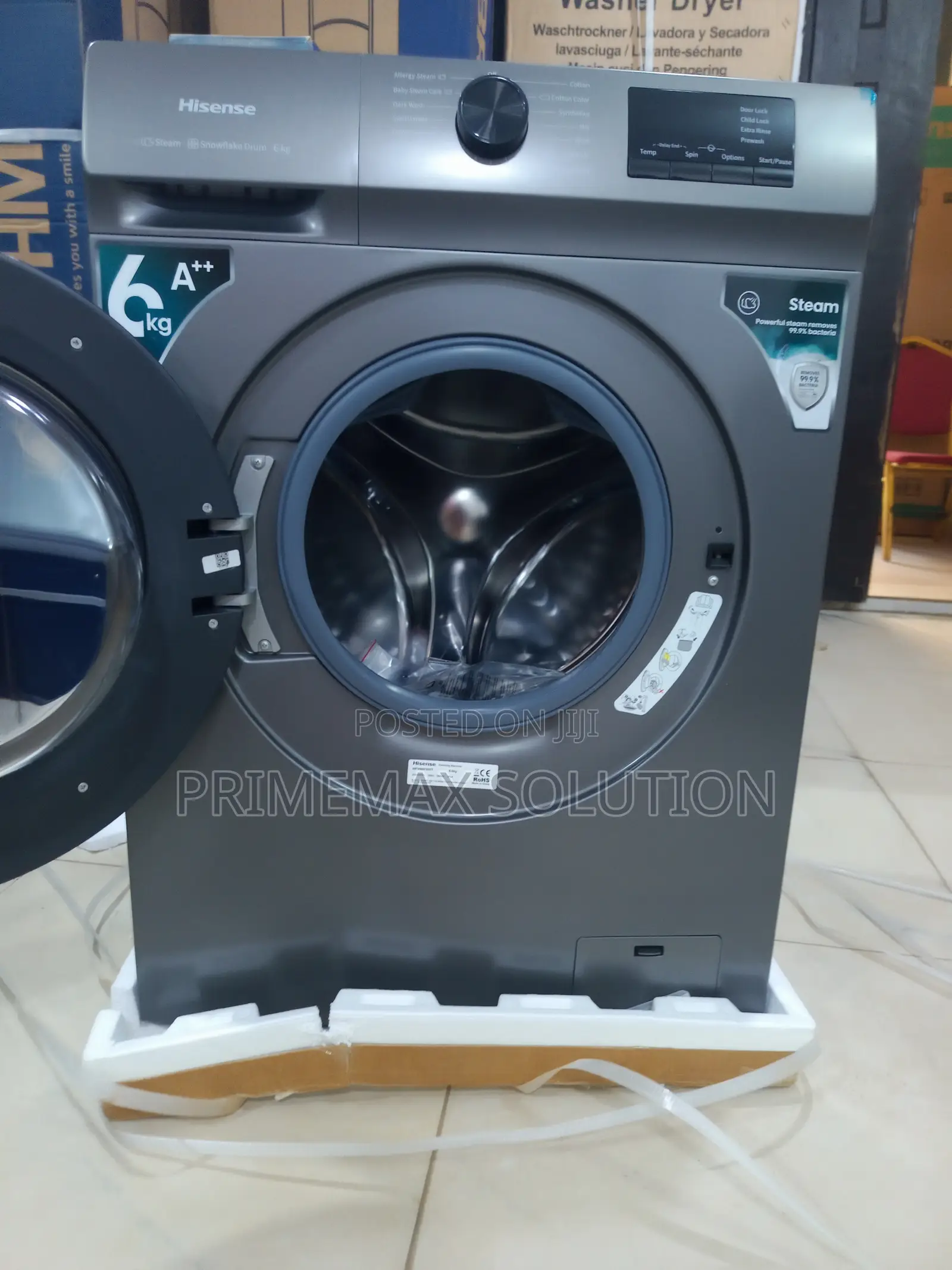 Hisense 6kg Front Loader: Modern Laundry Made Simple