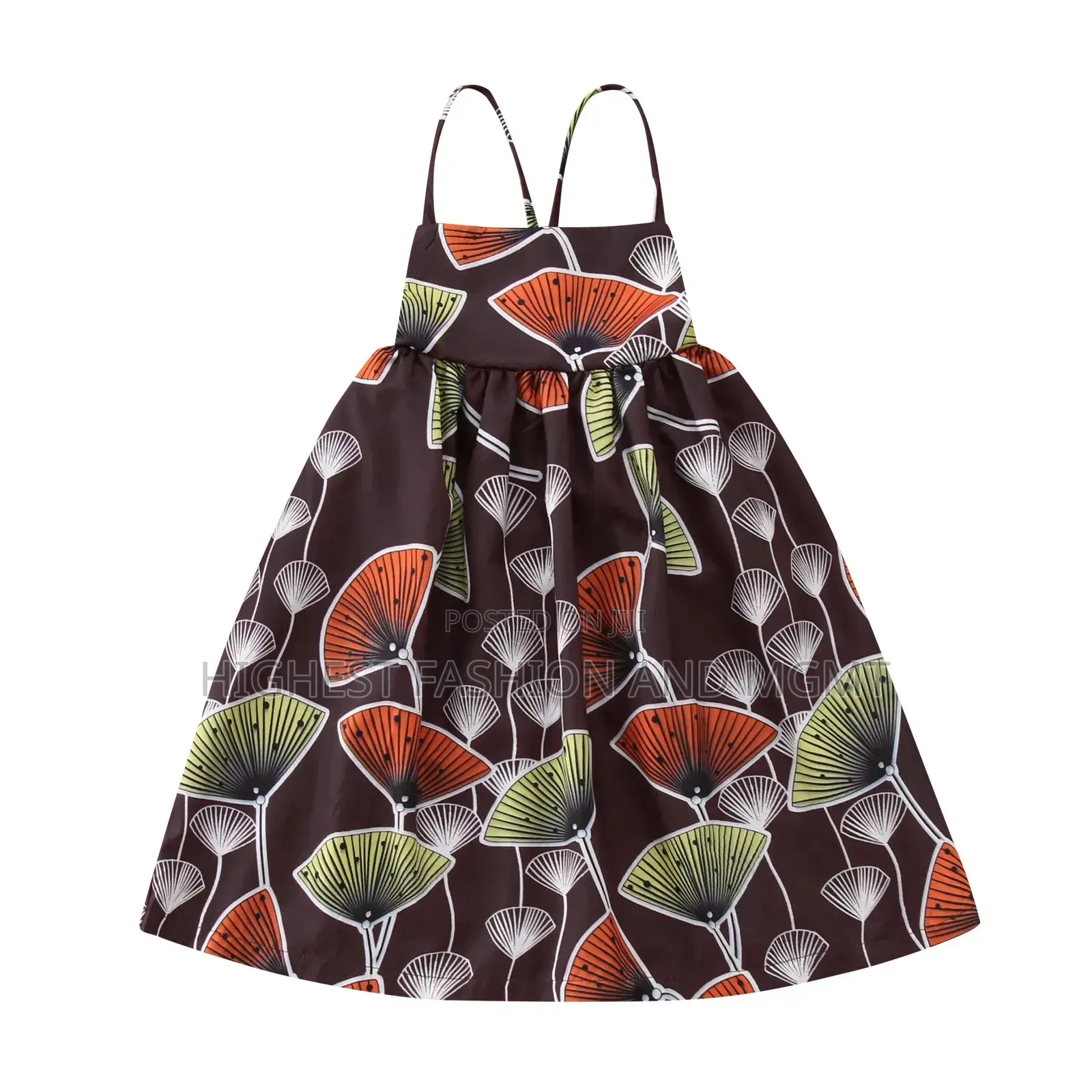 Sleeveless Print Dress