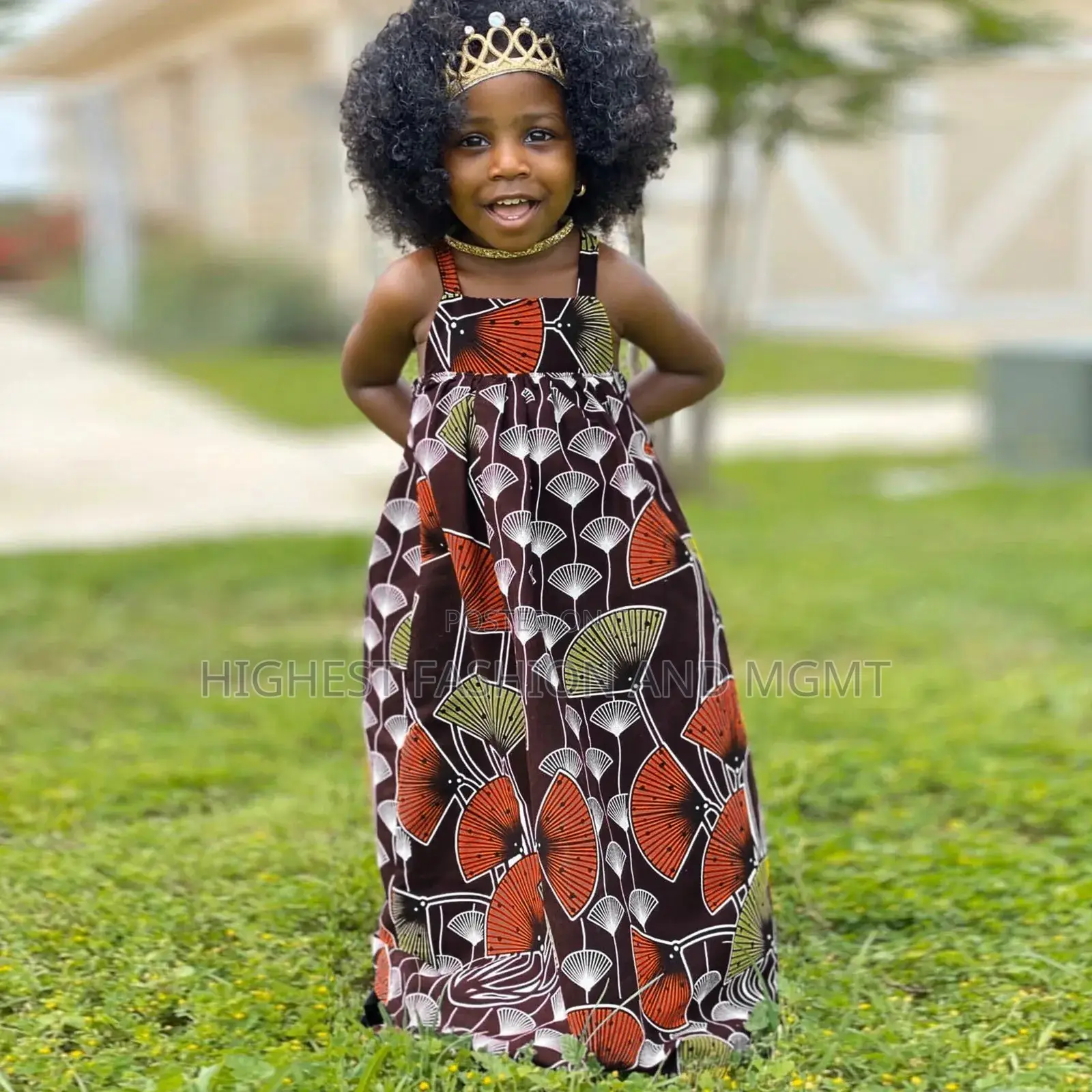 Sleeveless Print Dress