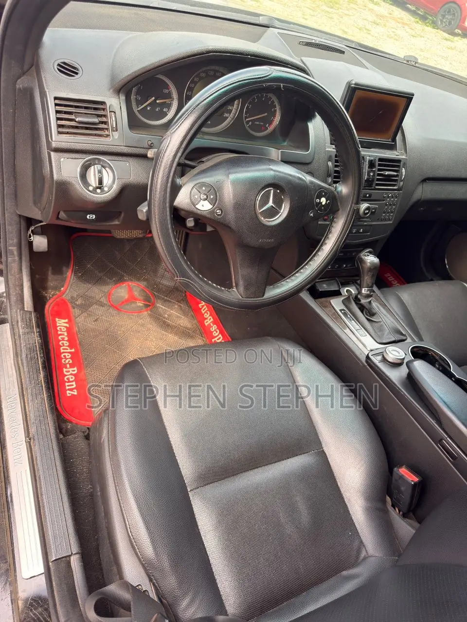 Mercedes-Benz C-Class 2008 Black