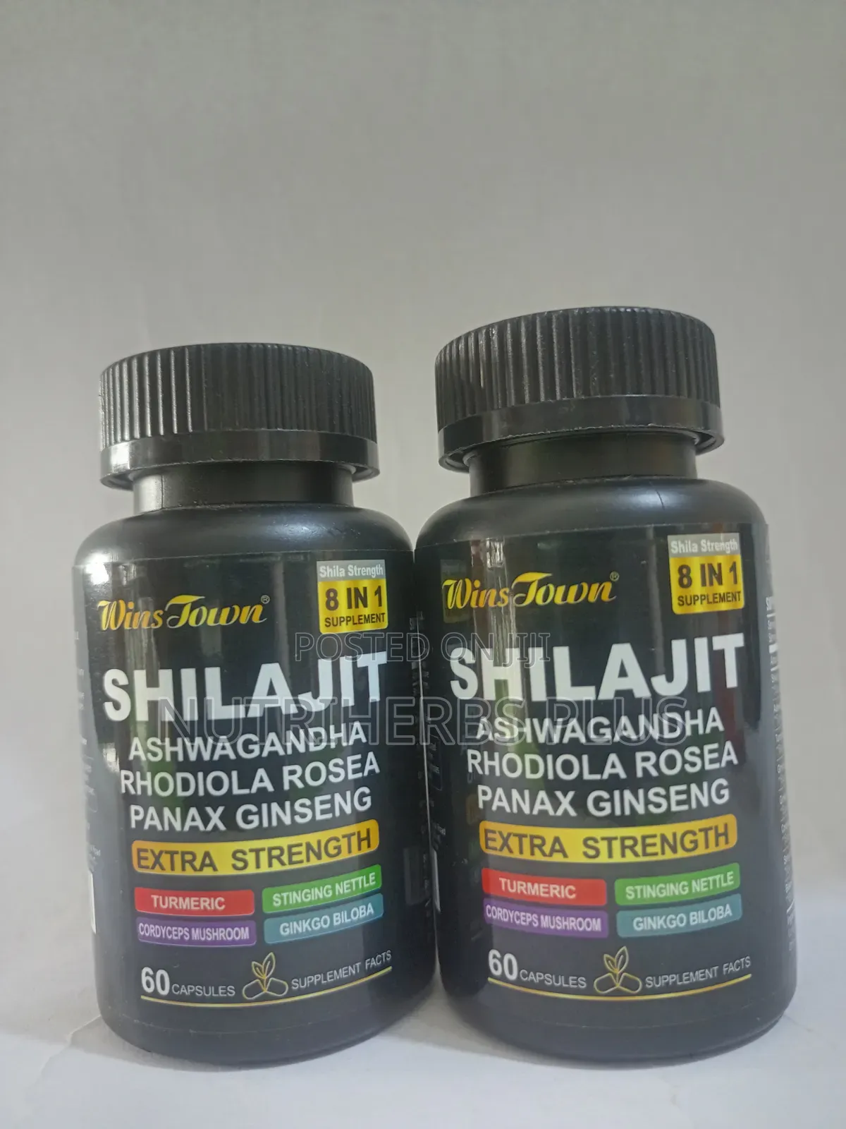 Winstown Shilajit Capsules; Natural Energy Men’S Vitality Support