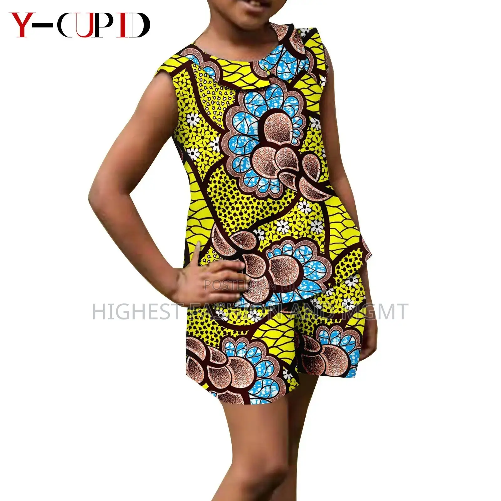 Peter Pan Collar Top and Short Pant
