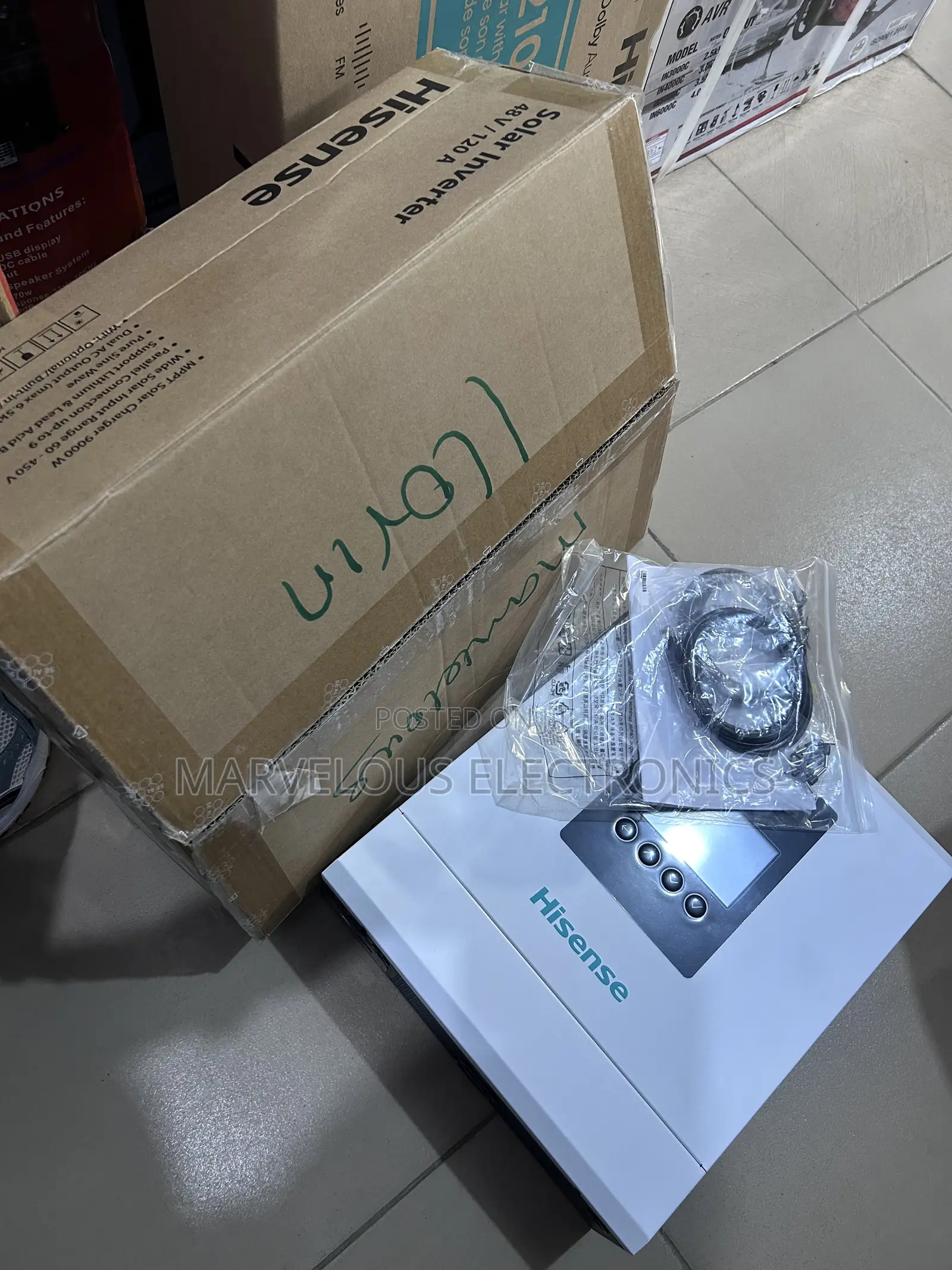 Brand New Hisense Solar Inverter Wifi Display Full Connecting 48v120a