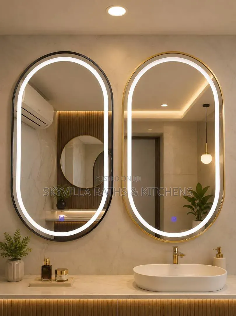 Premium Backlit Led Capsule Mirrors –