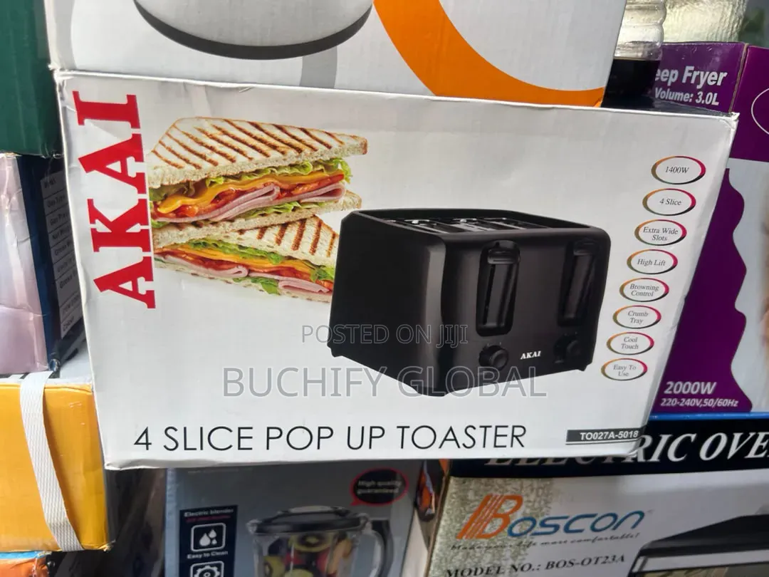 Akai Popup Toaster 4 Slices