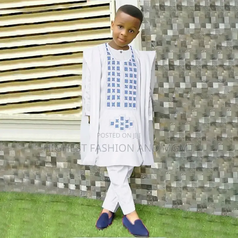Agbada With Embroidery