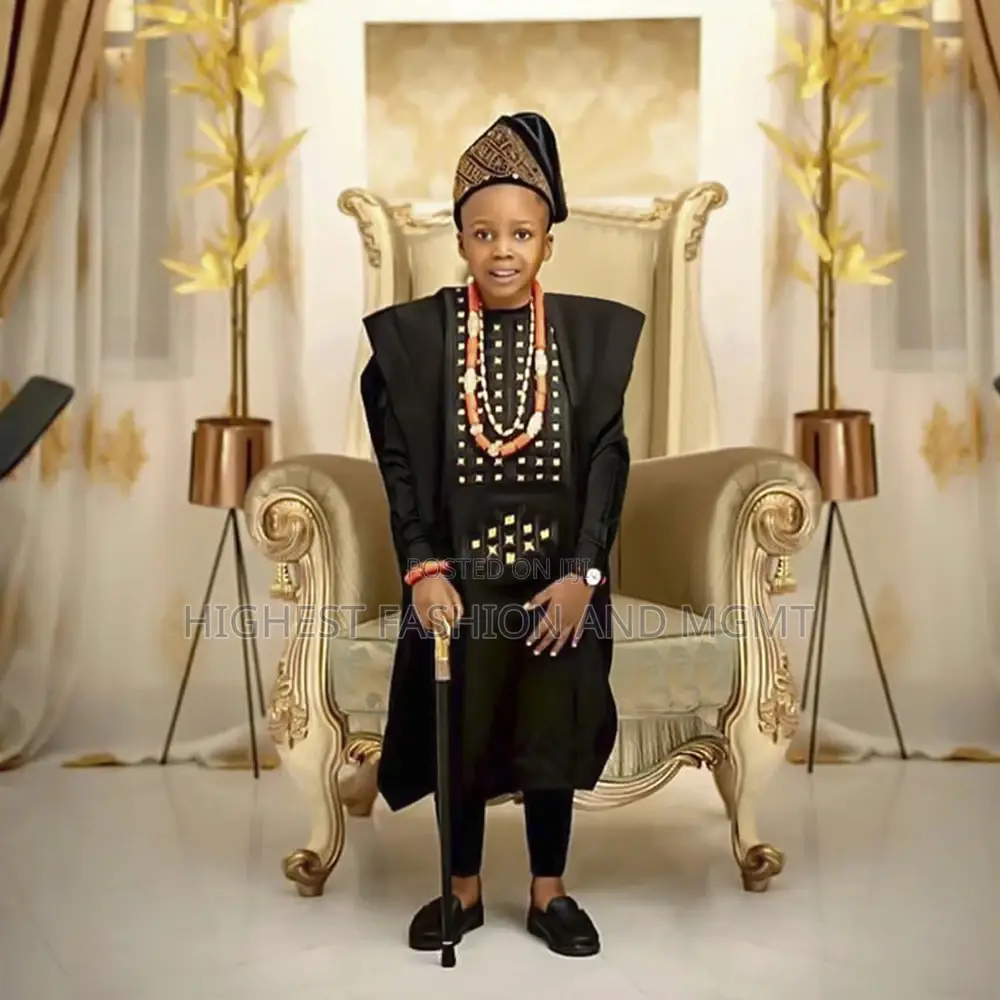 Agbada With Embroidery