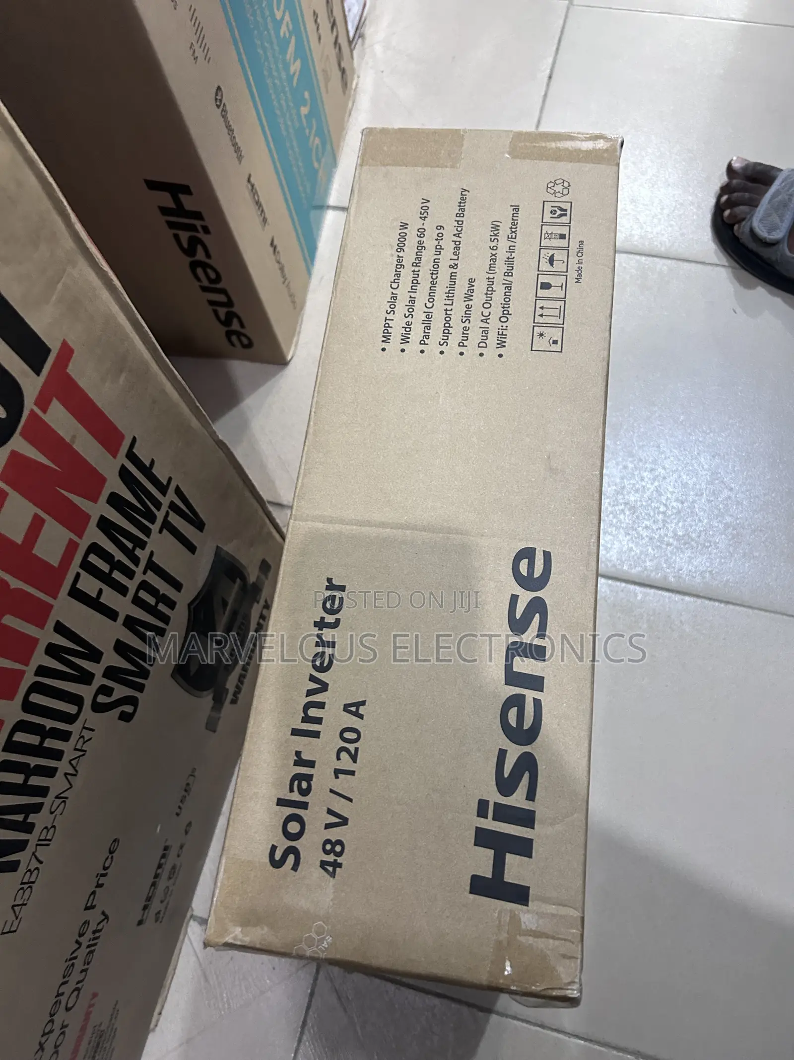 Brand New Hisense Solar Inverter Wifi Display Full Connecting 48v120a