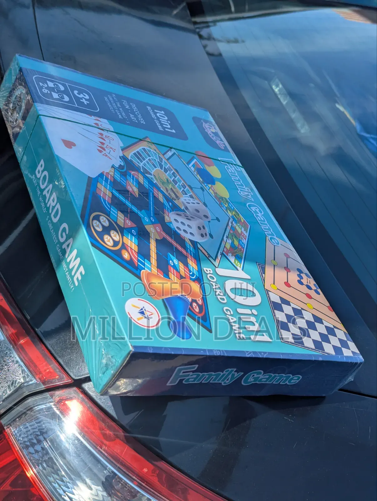10in1 Family Board Game Ages 3+