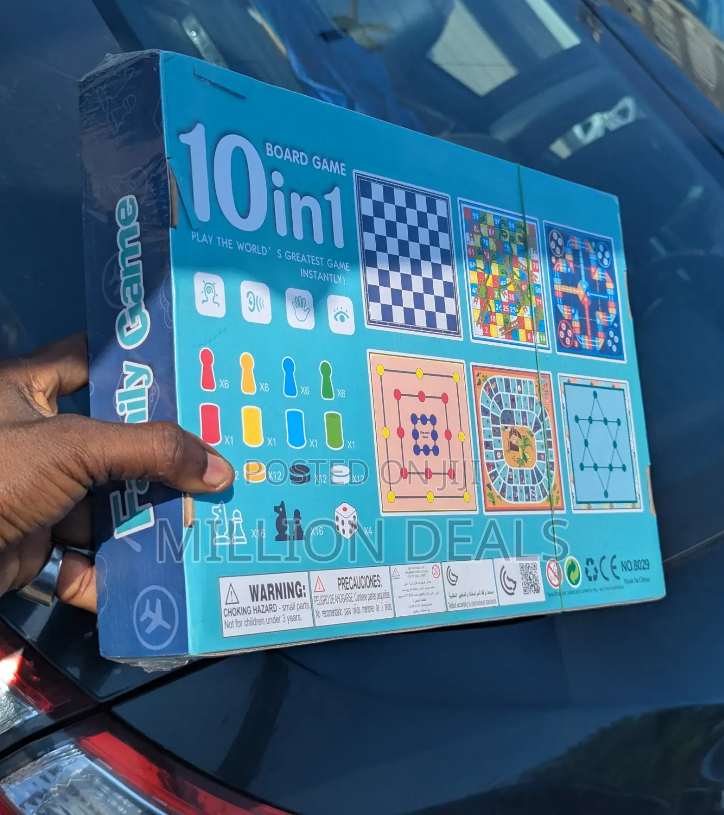 10in1 Family Board Game Ages 3+