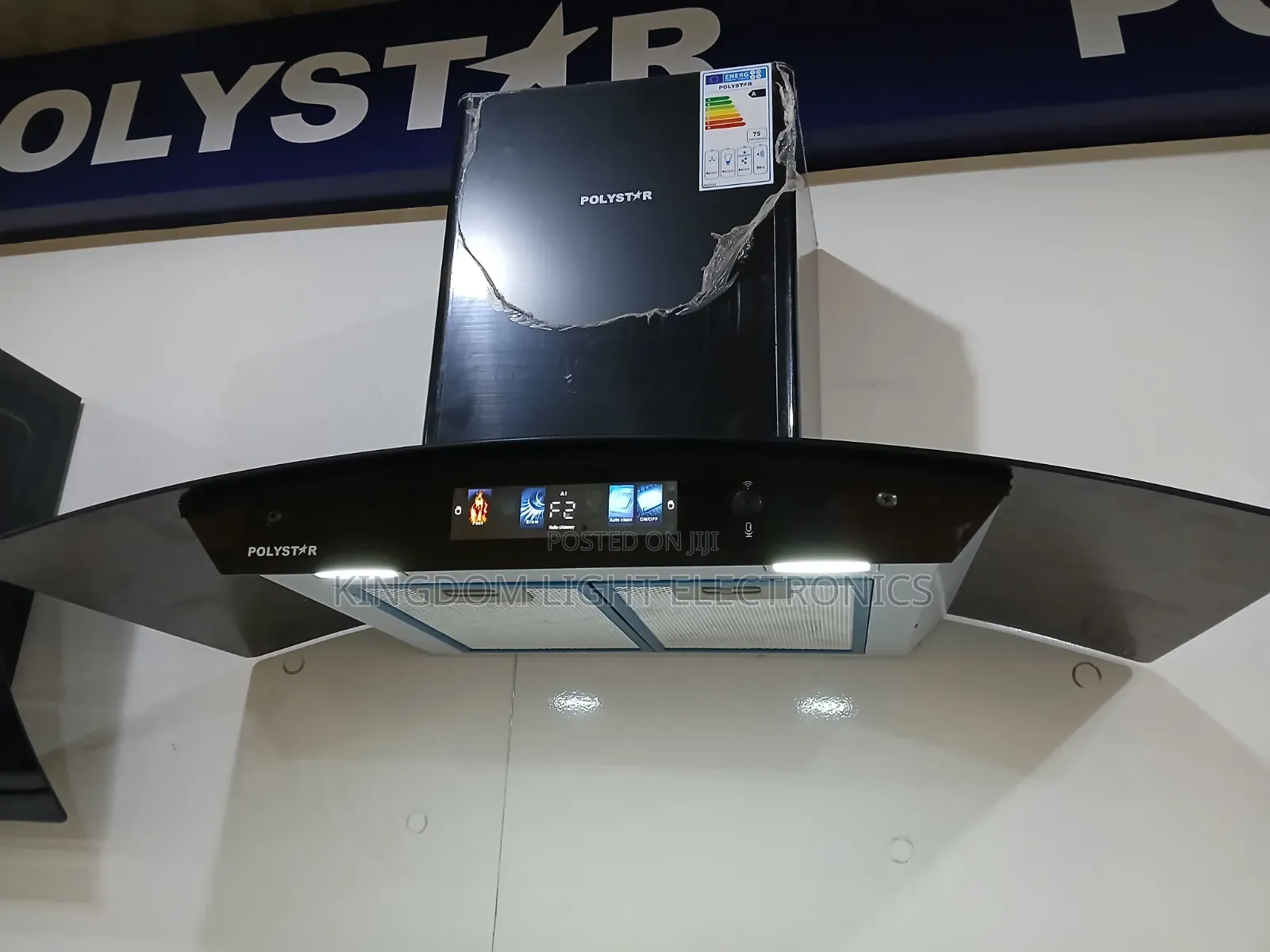 Polystar Luxury Soft Touch Hand Wave Control Heat Extractor 90cm