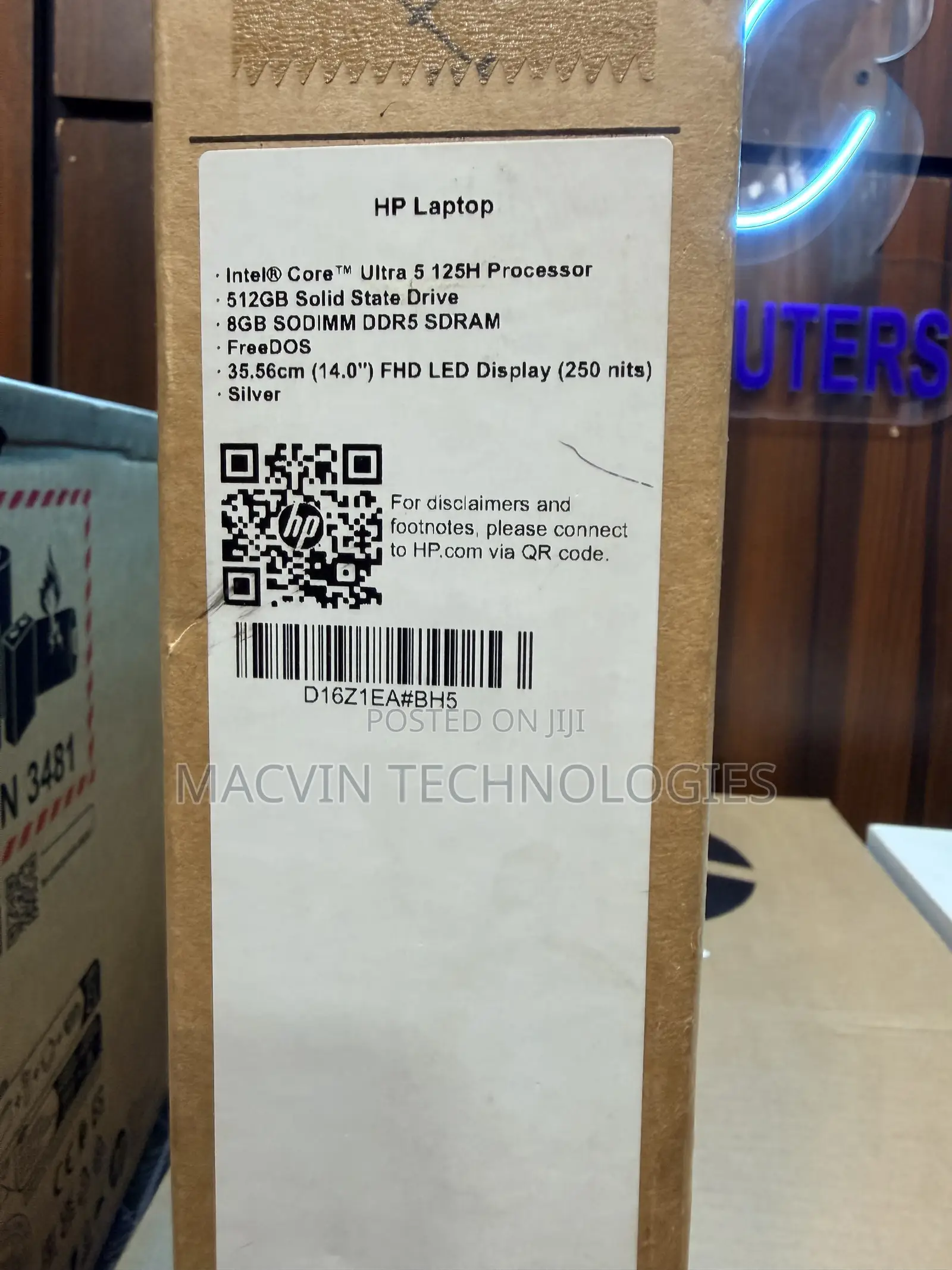 New Laptop HP 14S 8GB Intel Core Ultra 5 SSD 512GB