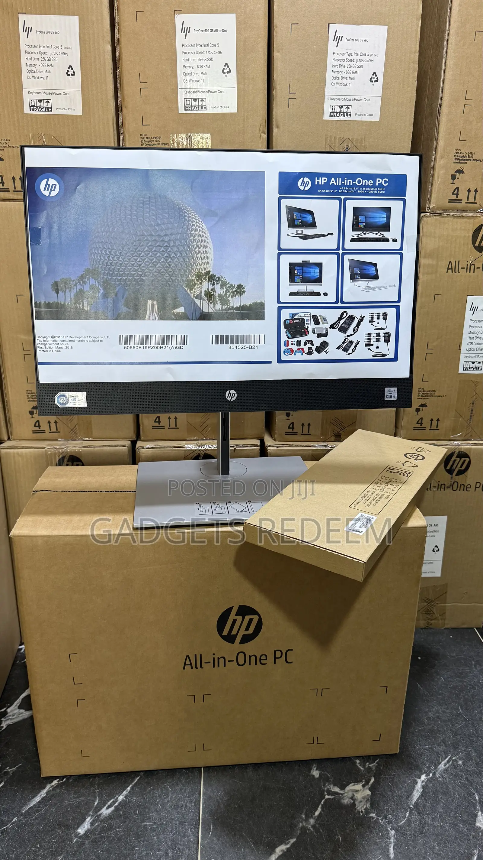 New Desktop Computer HP ProOne 400 16GB Intel Core i5 SSD 512GB