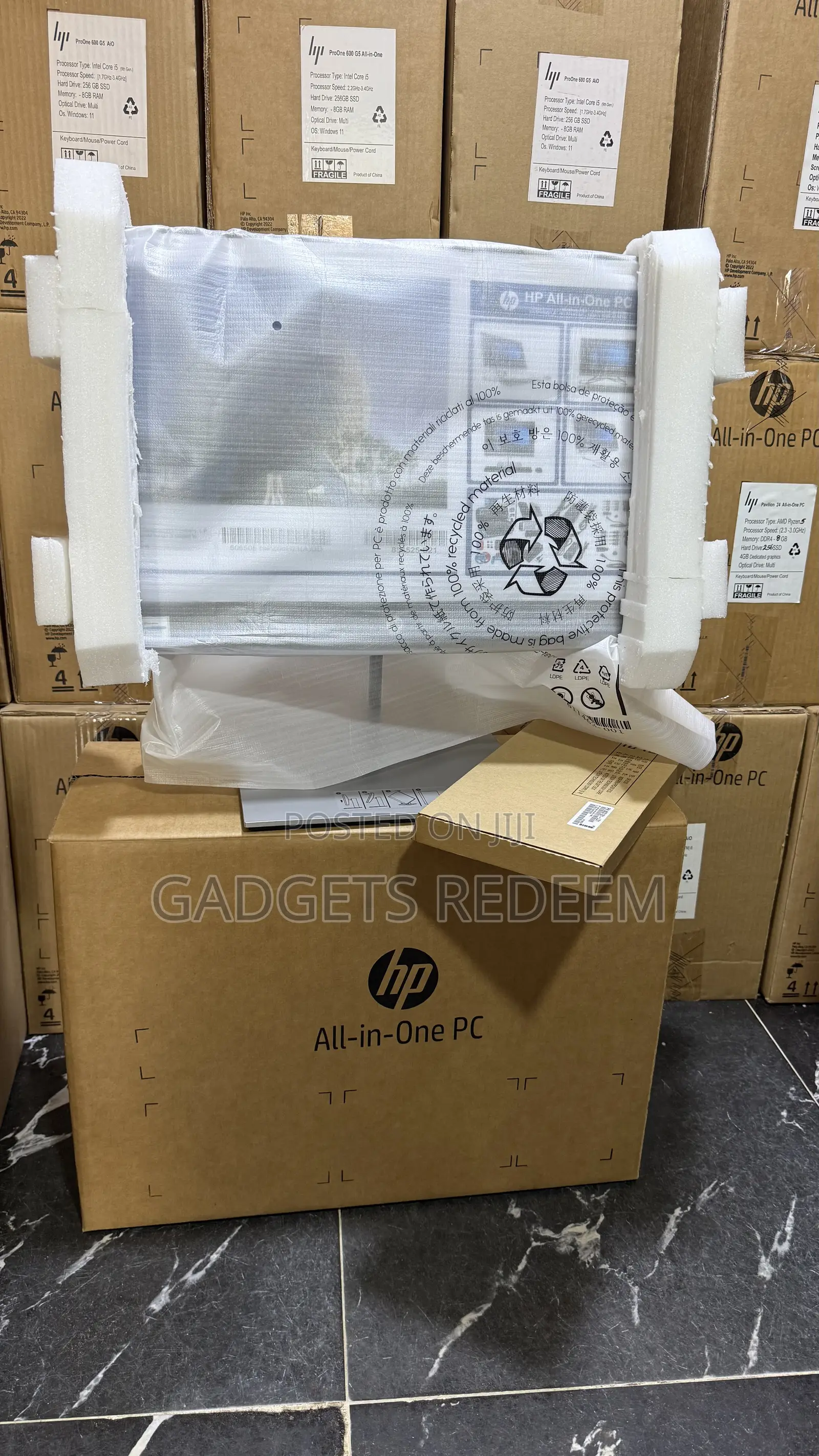 New Desktop Computer HP ProOne 400 16GB Intel Core i5 SSD 512GB