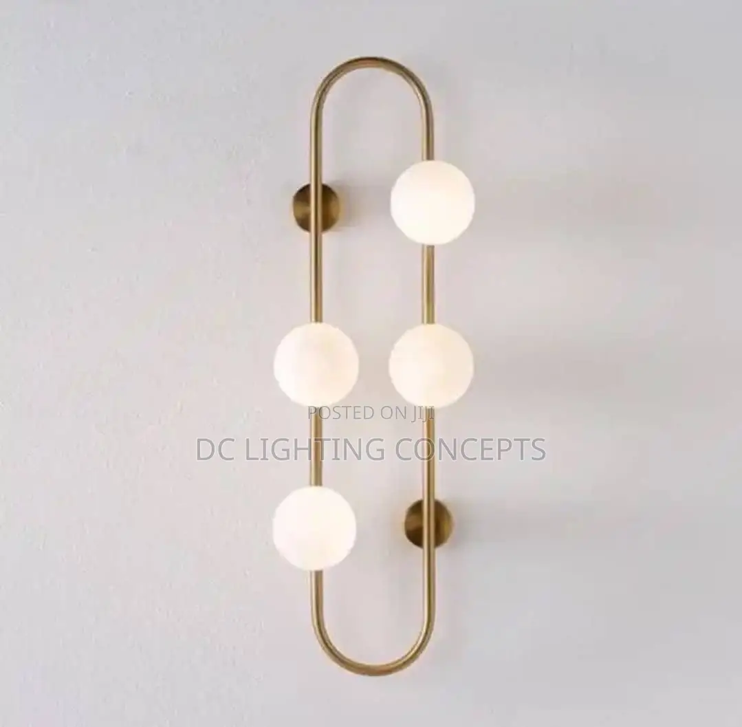 New Glass Ball Nordic Simple Creative Living Room Background Wall Lamp