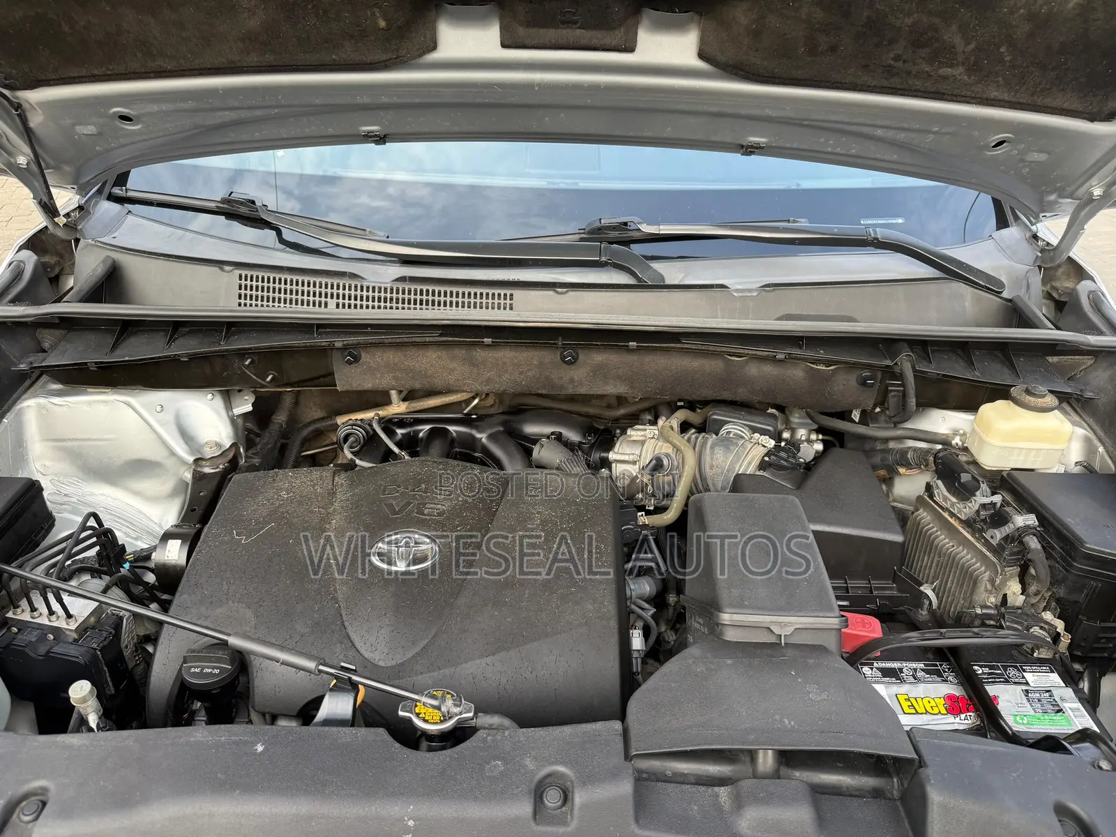 Toyota Highlander Limited Platinum 4x4 V6 (3.5L 6cyl 8A) 2017 Silver