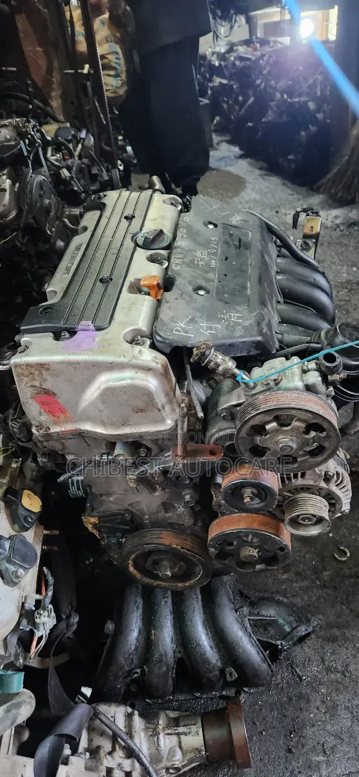 Engine and Gearbox for Honda Cr_v 2003/2005 Models Direct Tokunbo